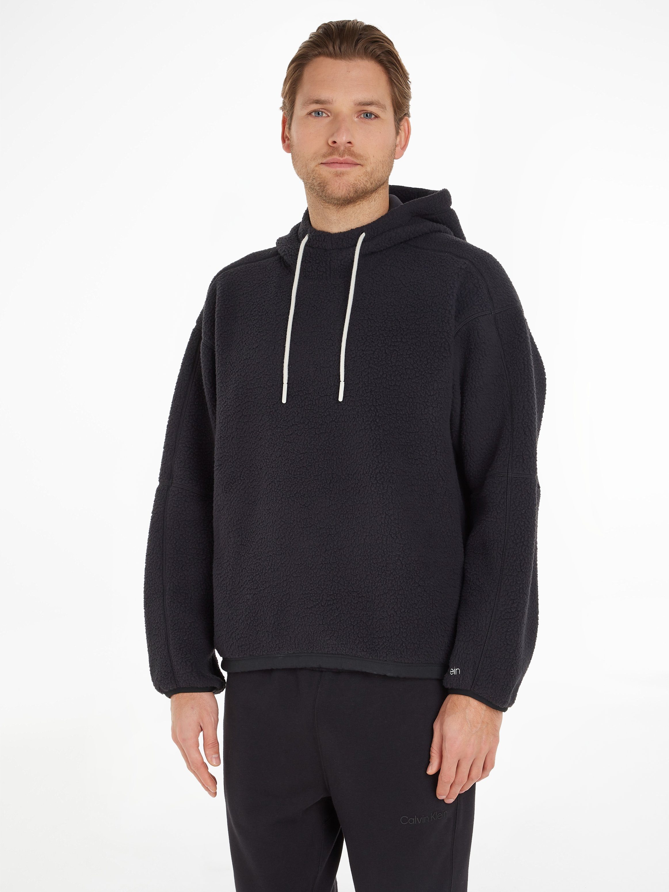 Calvin Klein Performance Hoodie WO/PW - SHERPA HOODIE