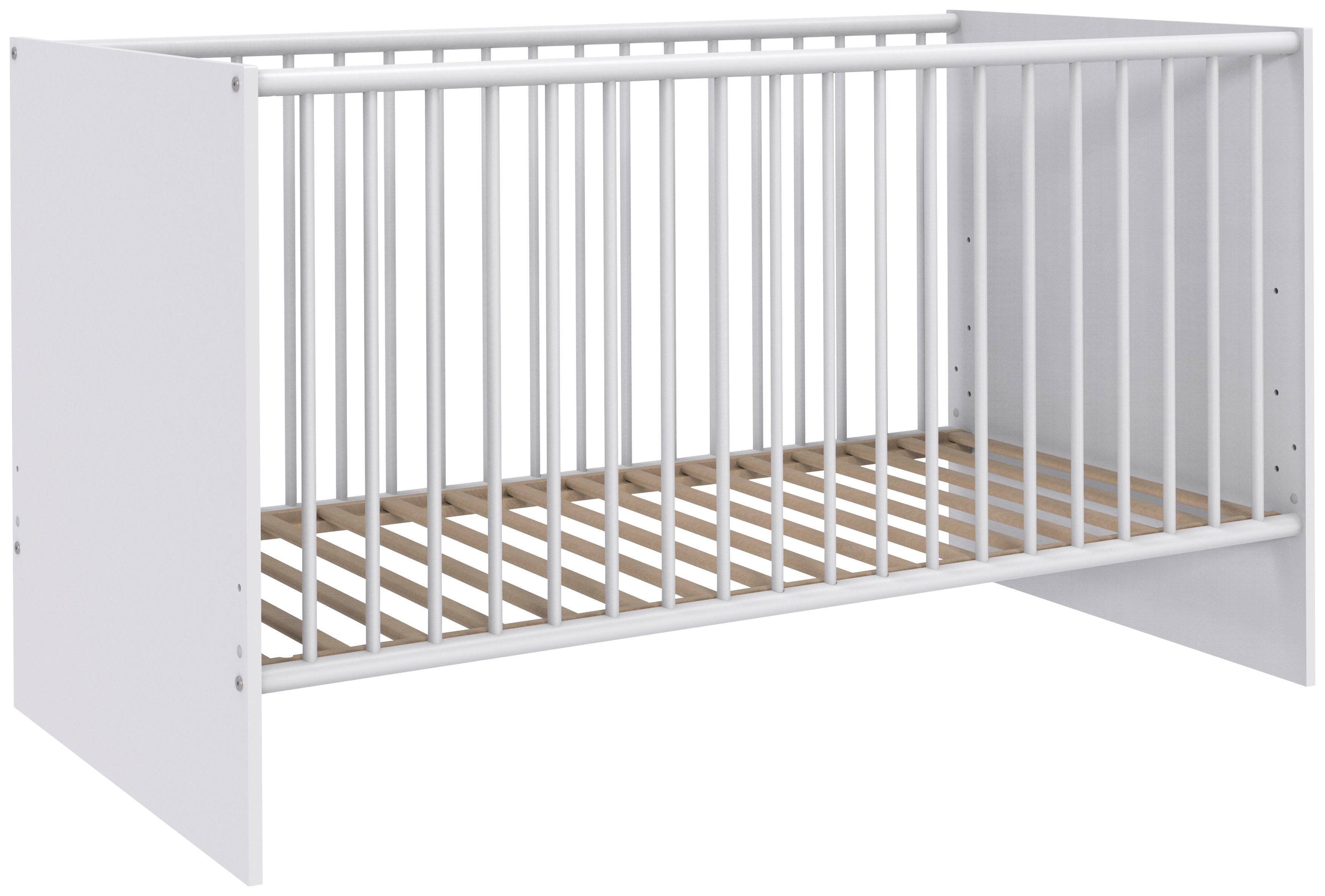 Wimex Ledikantje Gotland met uitneembare spijlen babybedden wit