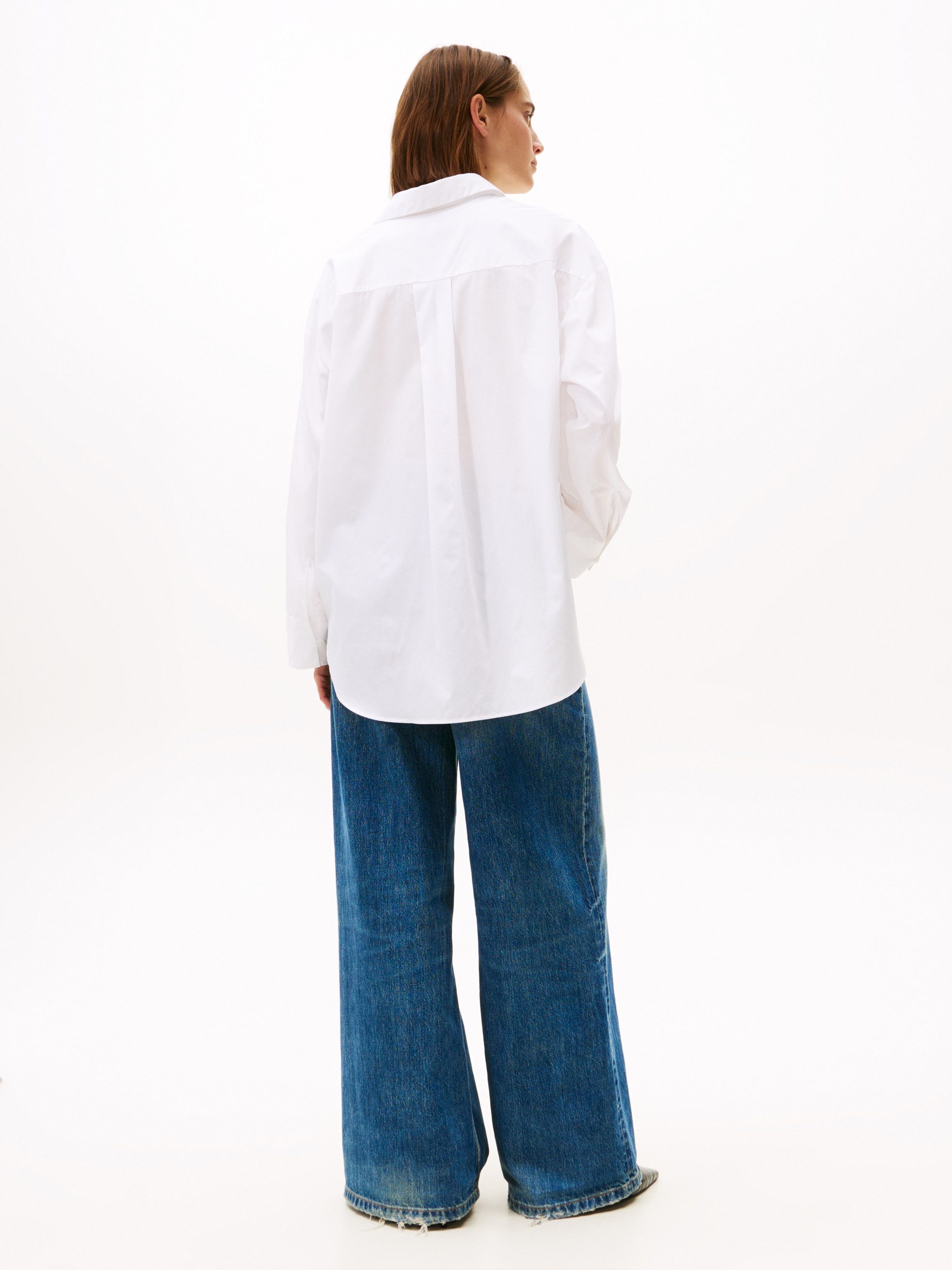 Tommy Hilfiger Overhemdblouse NEW POPLIN EASY SHIRT