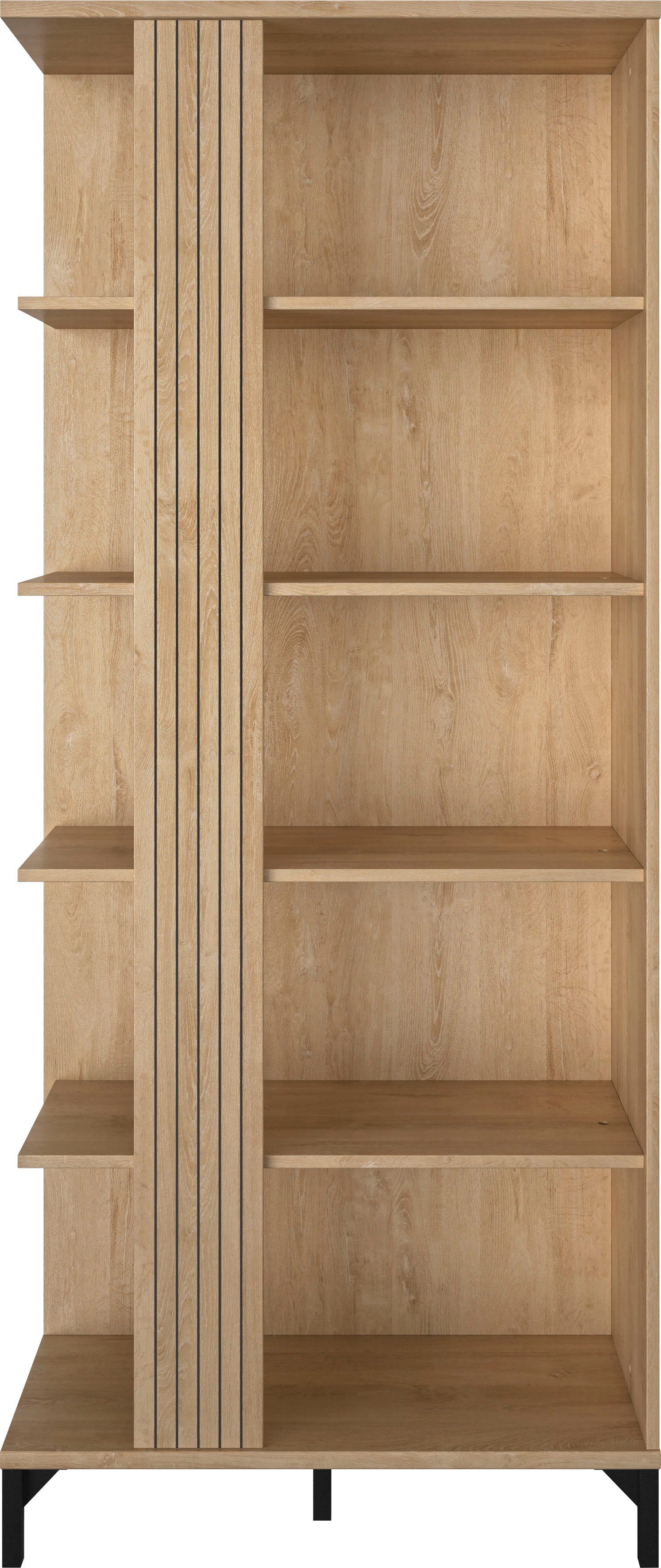 Gami Ordnerrek Faro moderne industriële look boekenkasten beige