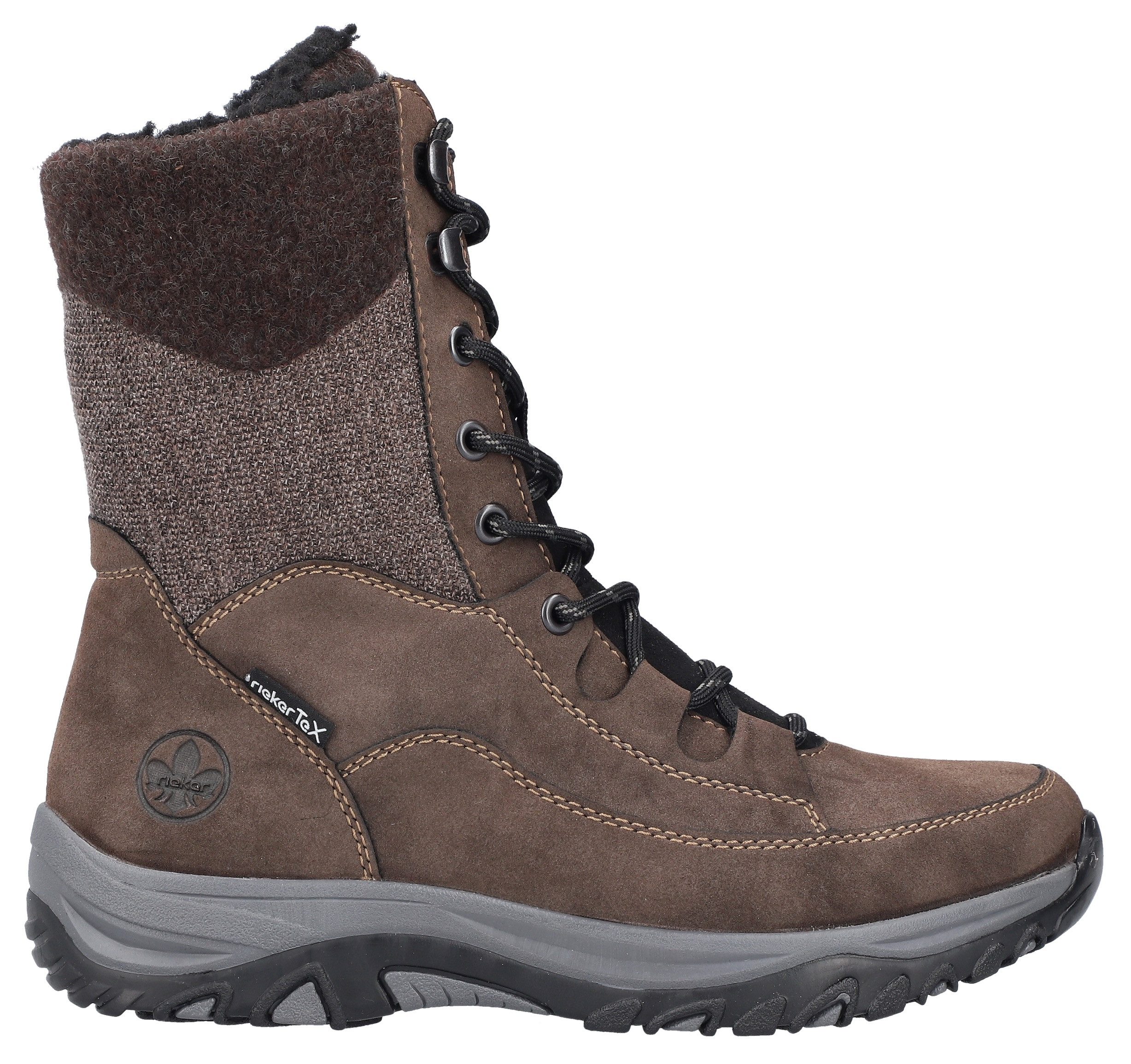 Rieker Winterlaarzen , outdoorlaarzen, enkellaars met tex en binnenrits