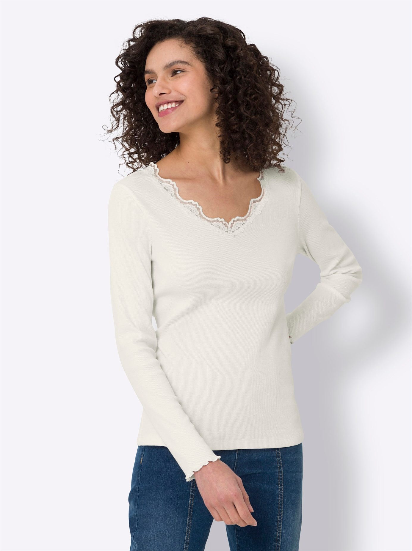 heine Shirt met lange mouwen (1-delig)