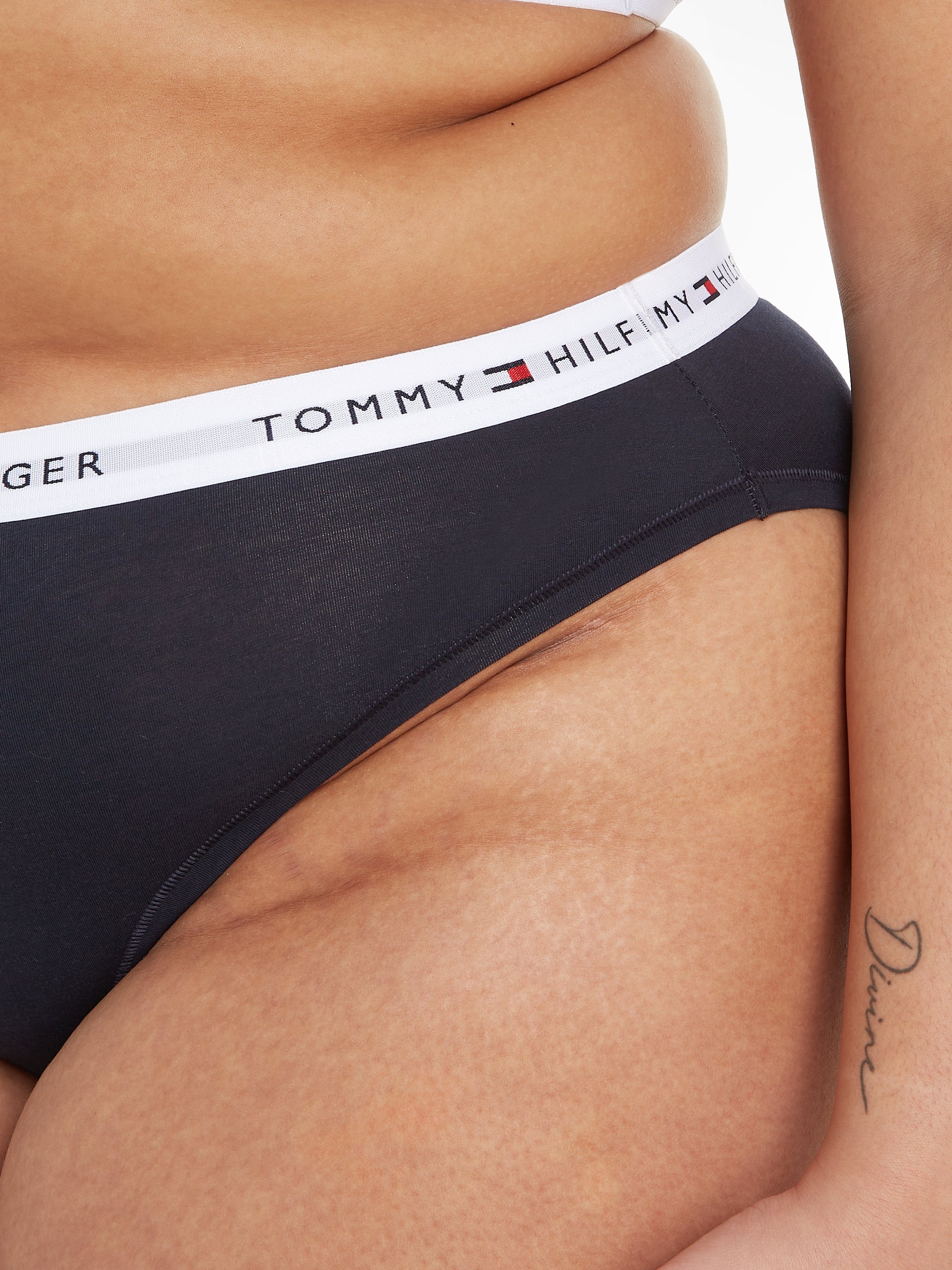 Tommy Hilfiger Underwear Bikinibroekje met logo op de tailleband