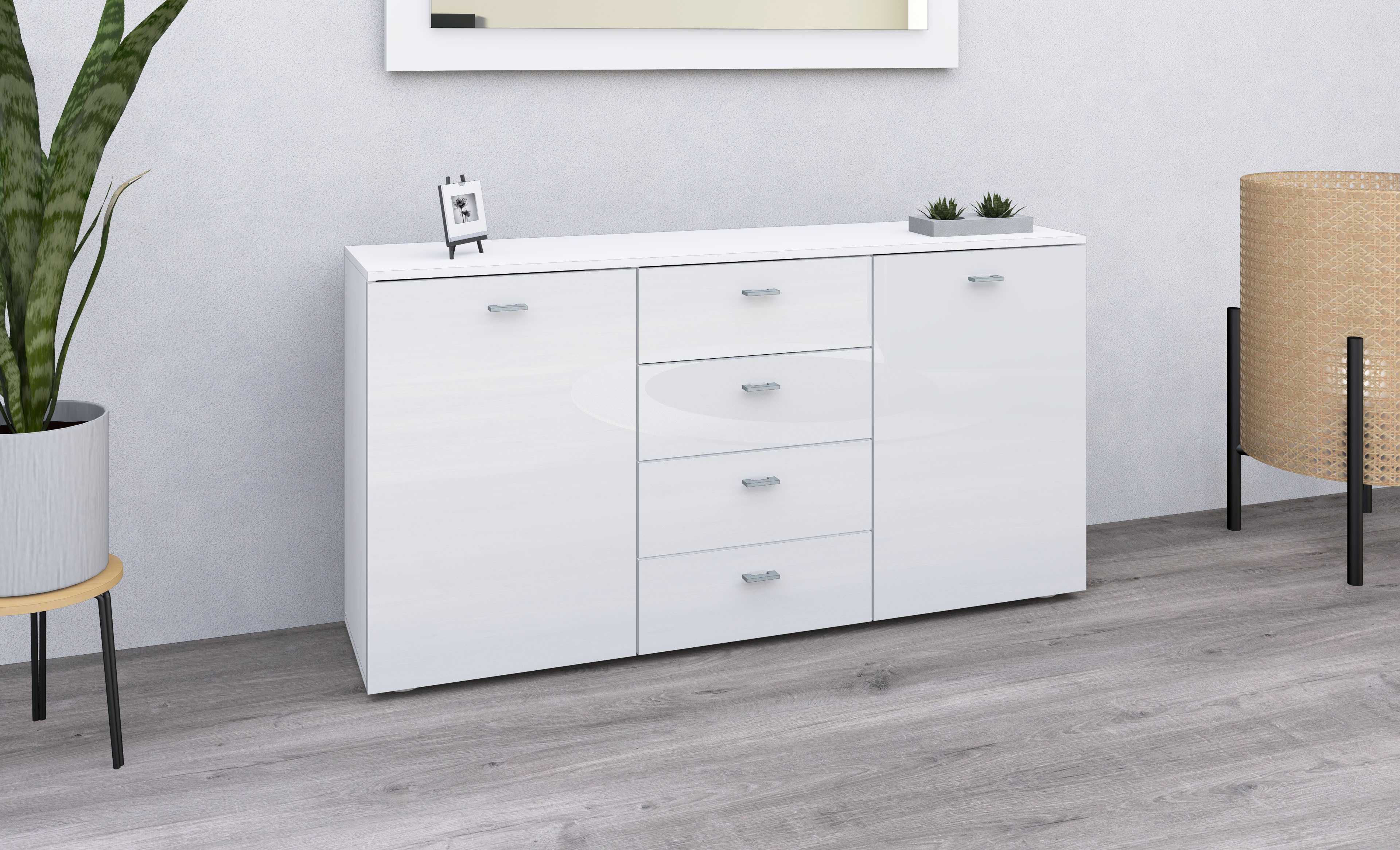 Borchardt Möbel Dressoir Scala, breedte 139 cm,