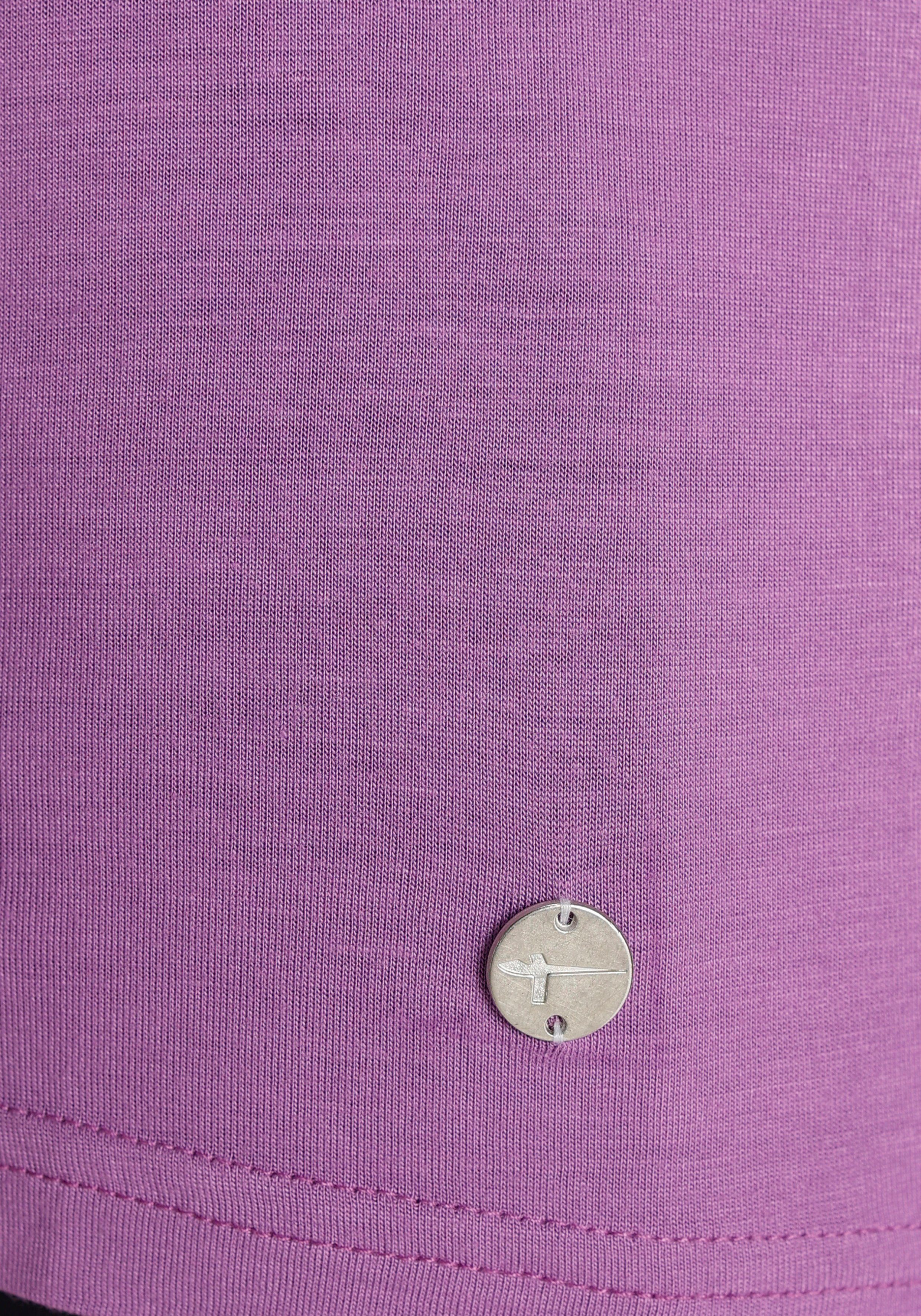 Tamaris T-shirt Korte mouwen, regular fit, effen, met ronde hals