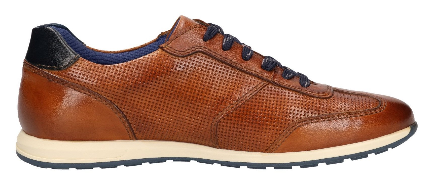 Bugatti Slip-on sneakers , lage schoen, slipper, businessschoen met contrastafwerking