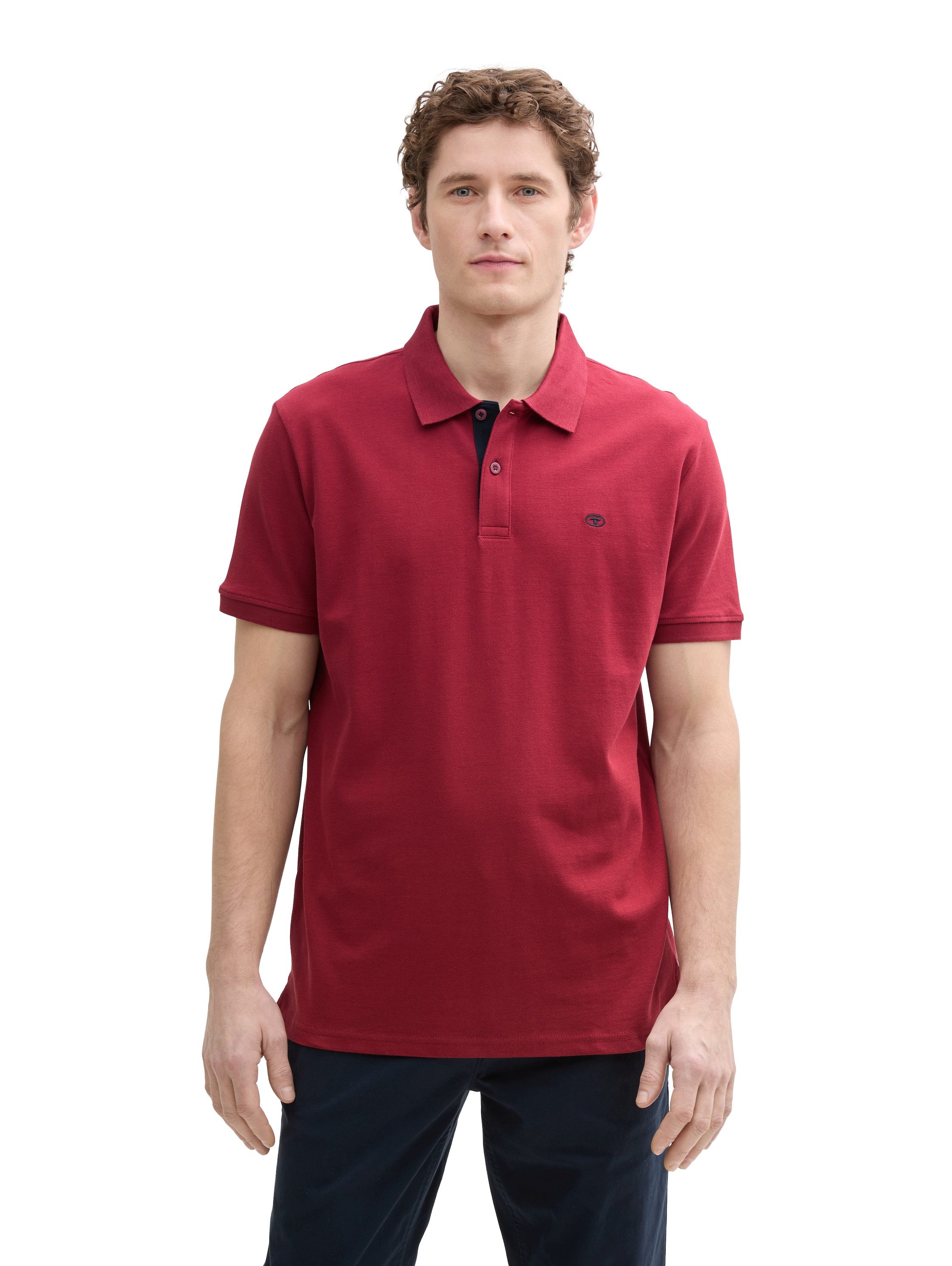 Tom Tailor Poloshirt in set van 2 (set, 2-delig)