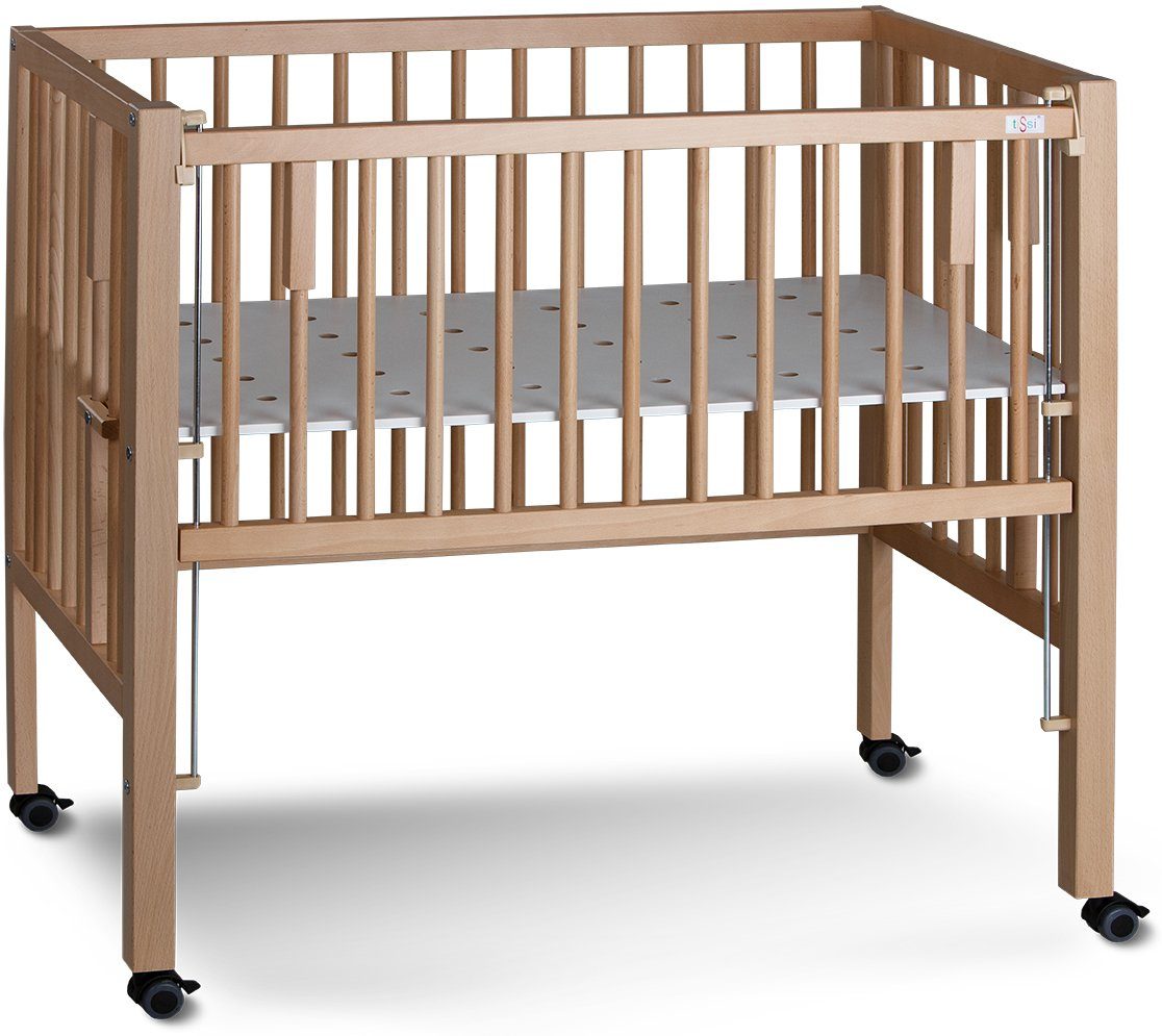 tiSsi® Extra bed Maxi boxspring, naturel inclusief matras, gemaakt in europa