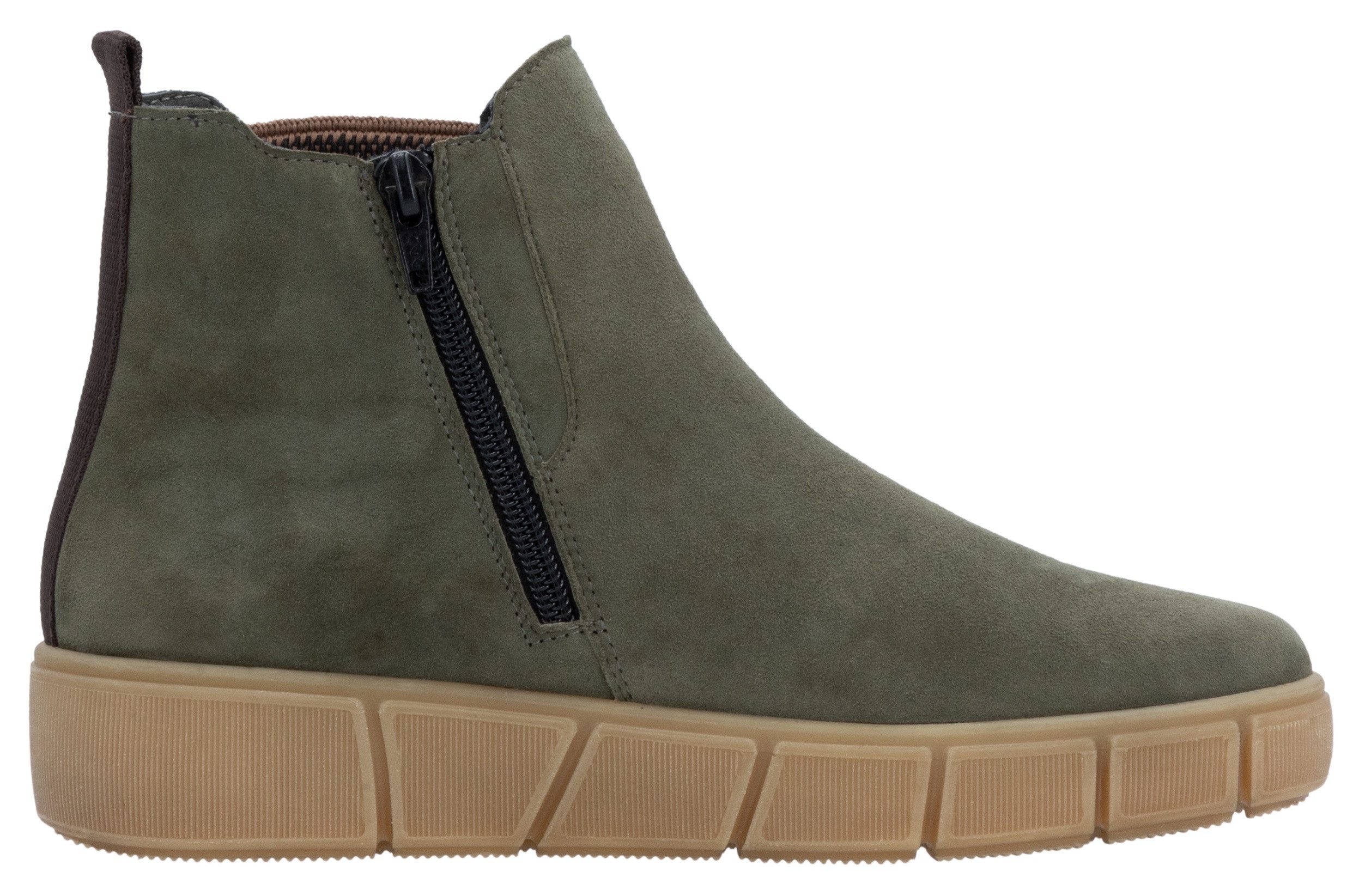 Remonte Chelsea-boots , plateau, enkellaars, ankleboots met extra ritssluiting