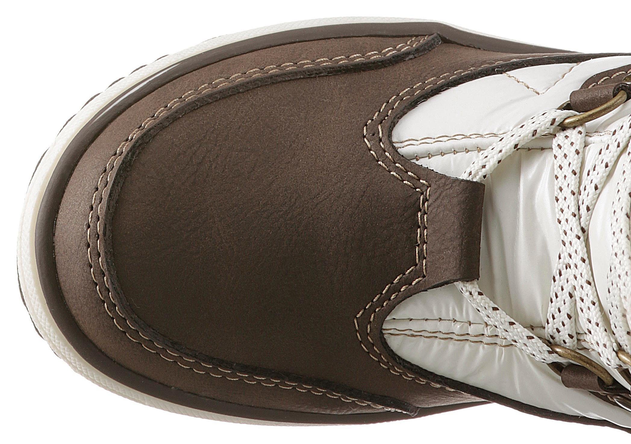 Tom Tailor Winterlaarzen met mooi contrast-borduursel