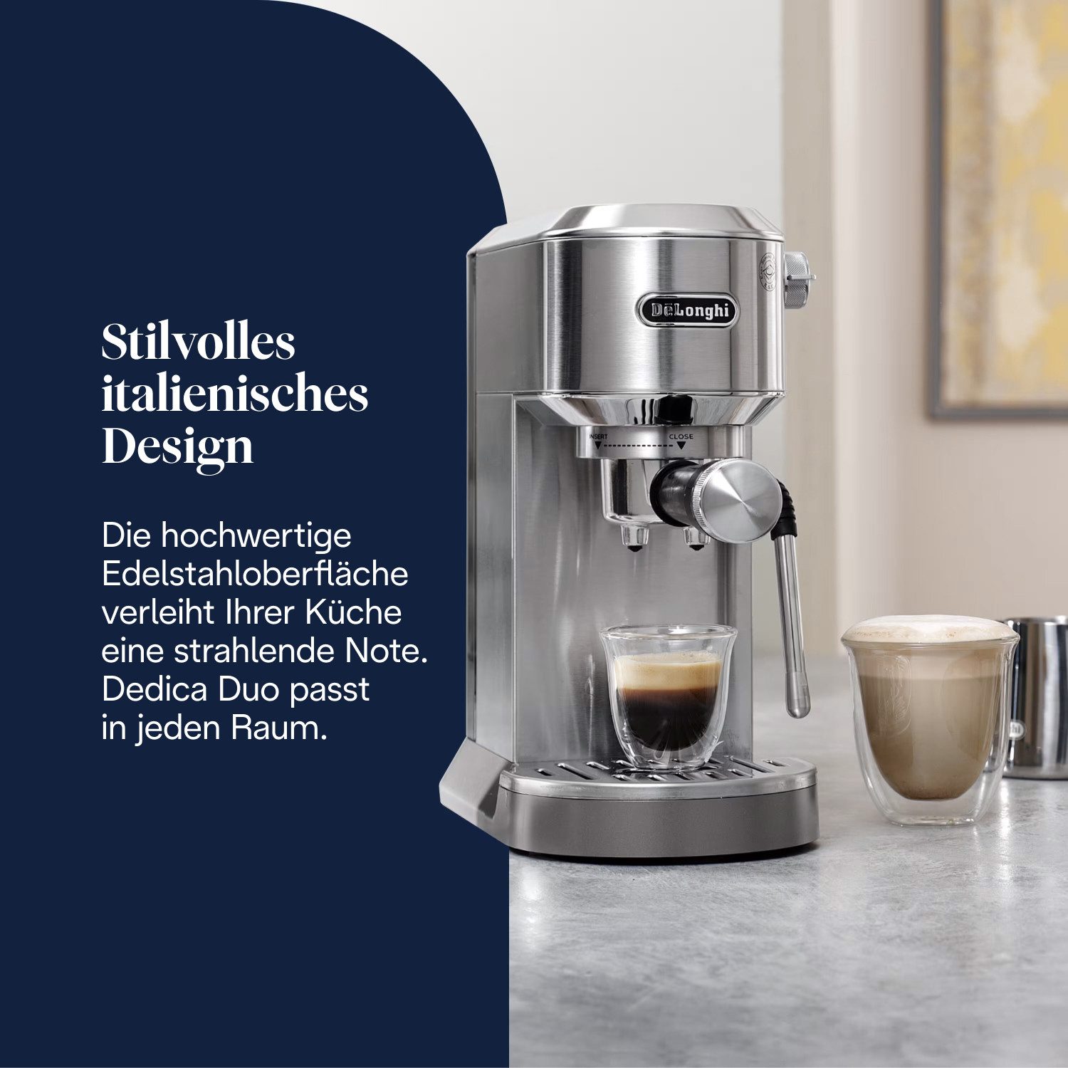 De'Longhi Espressomachine DEDICA DUO EC890.M