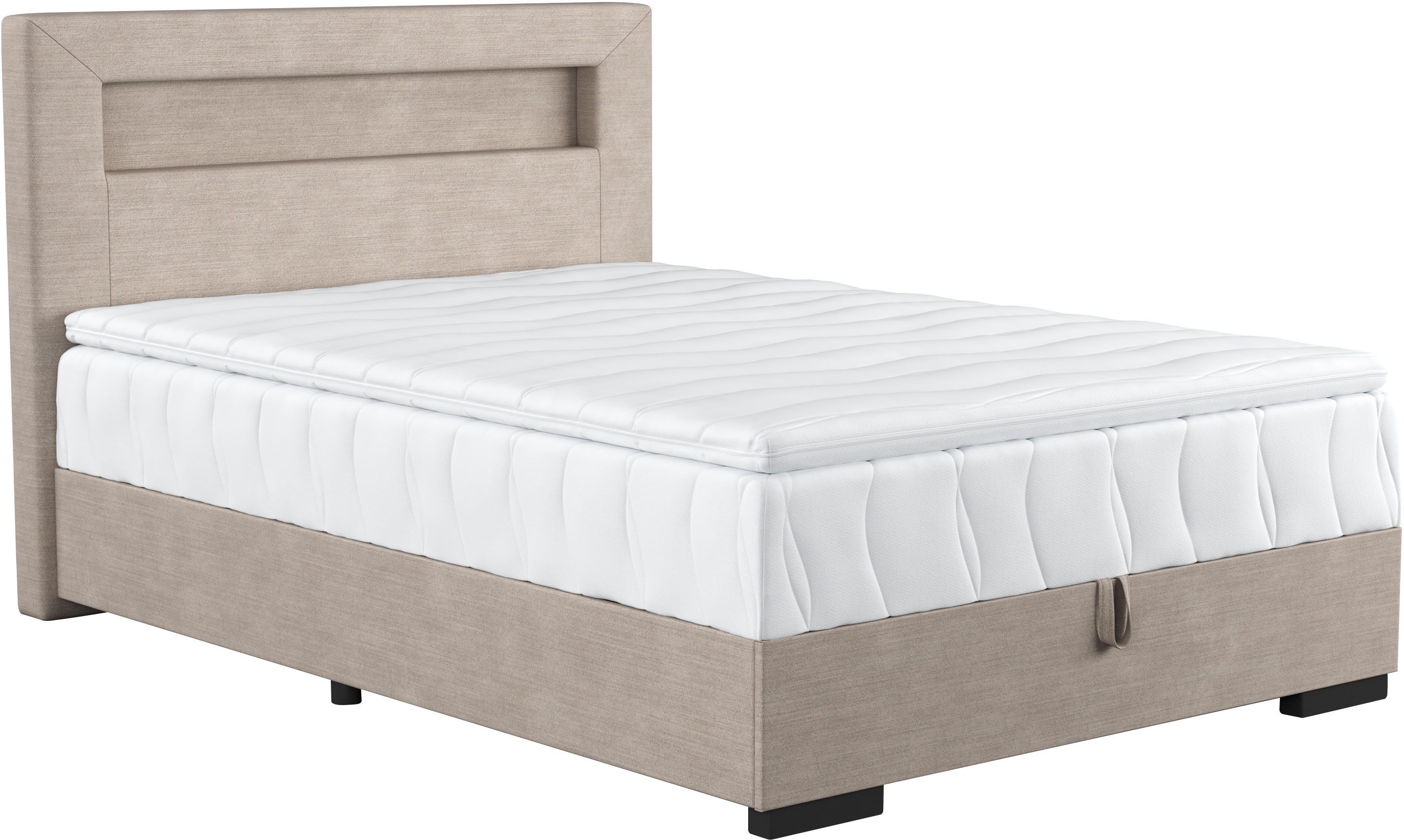 COTTA Boxspring Kelly uitgerust met led-licht, incl. bedlade