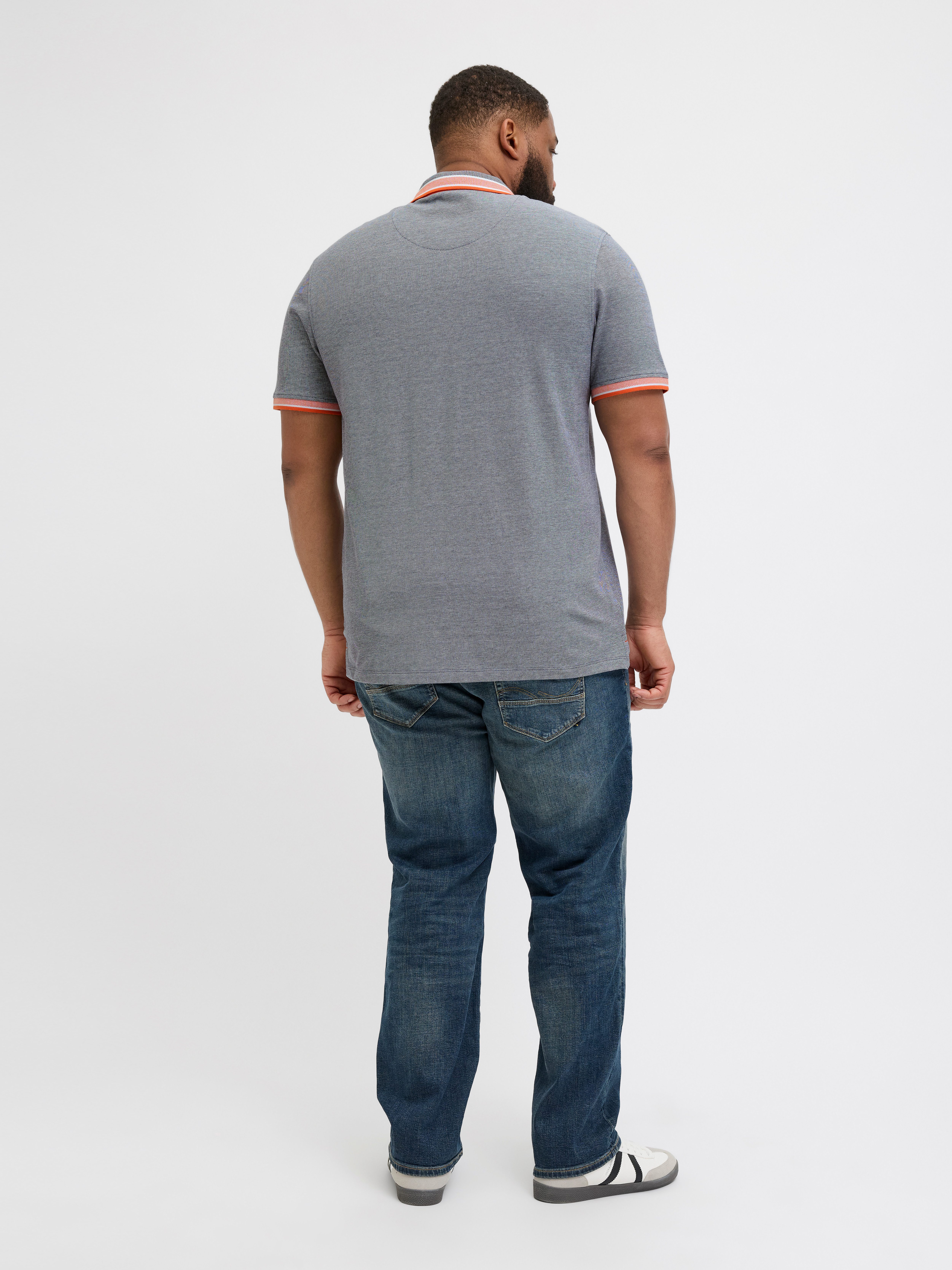 Jack & Jones PlusSize Poloshirt JJEPAULOS POLO SS NOOS PLS