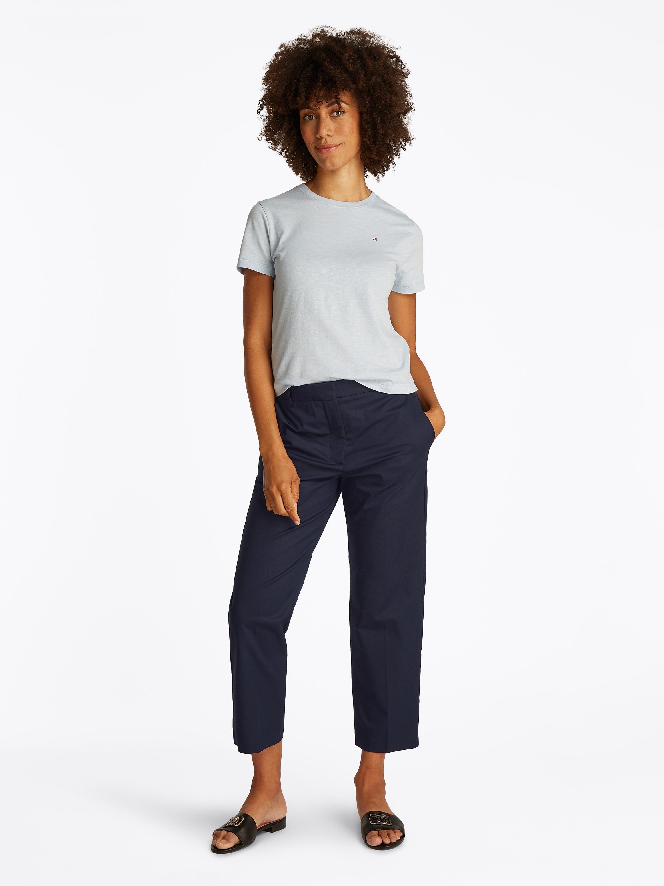 Tommy Hilfiger Chino met persplooien