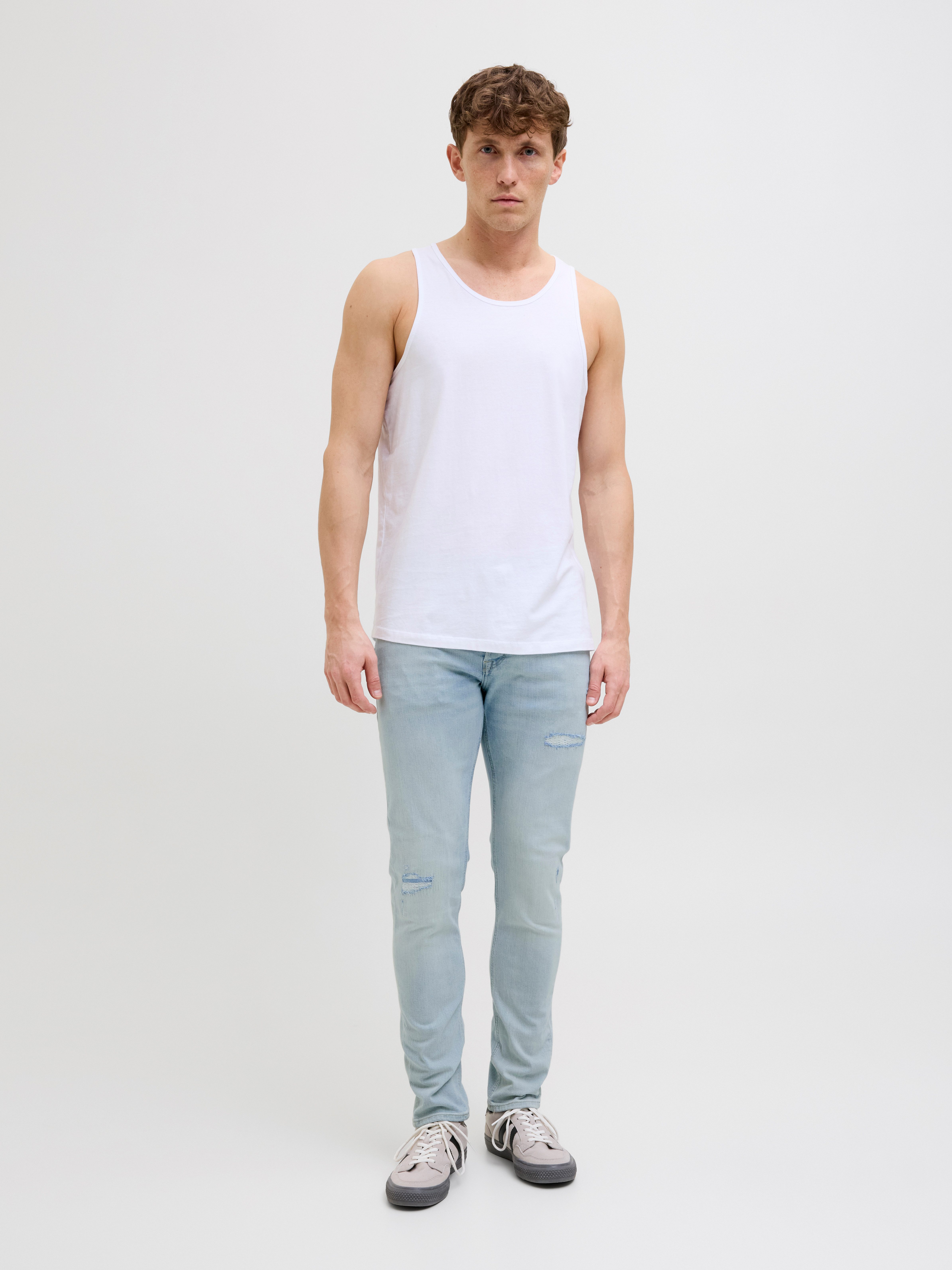 Jack & Jones Slim fit jeans JJIGLENN JJCOLE AM 672 SN