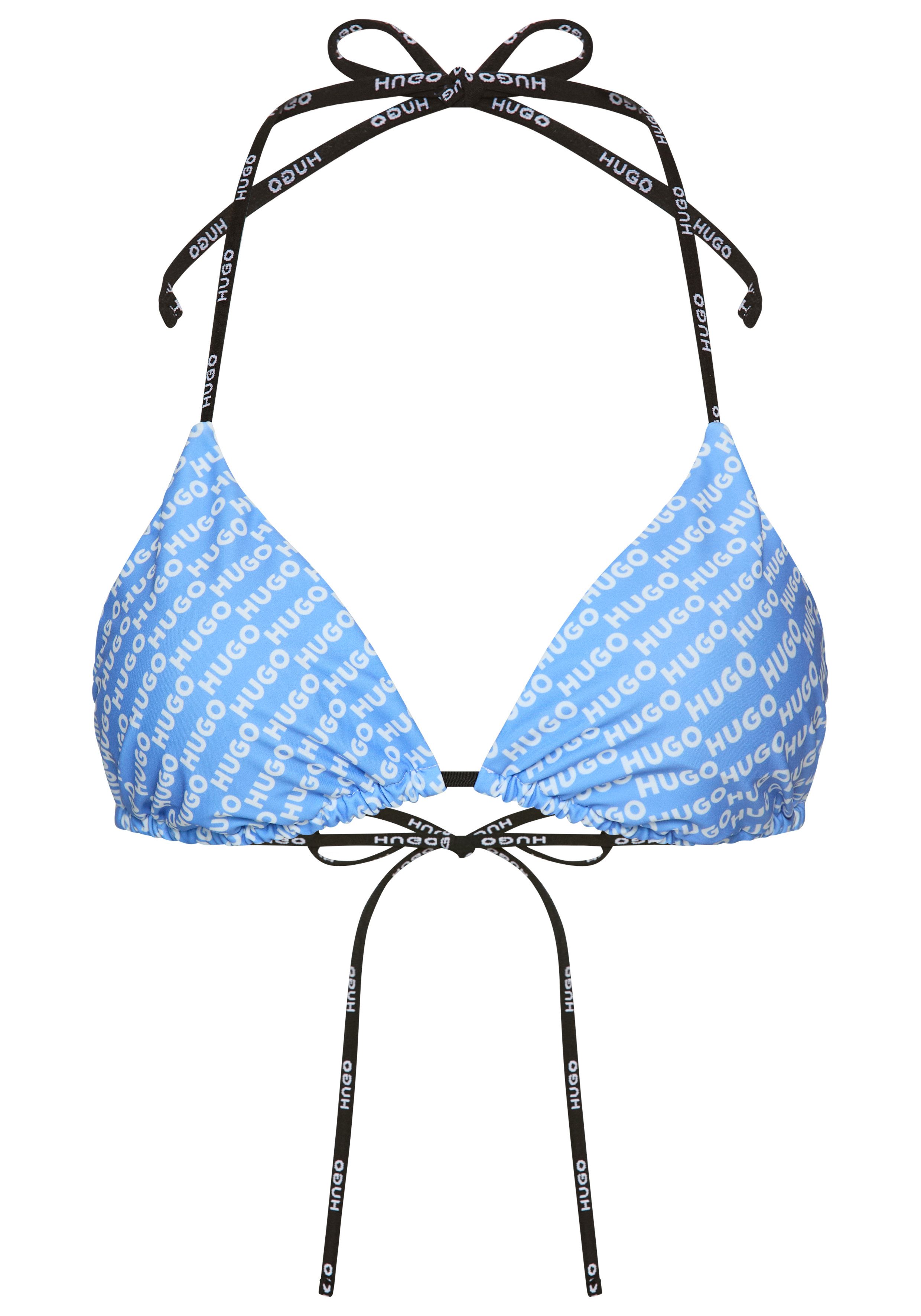 HUGO underwear Triangel-bikinitop dames triangelbikini's maat XS blauw