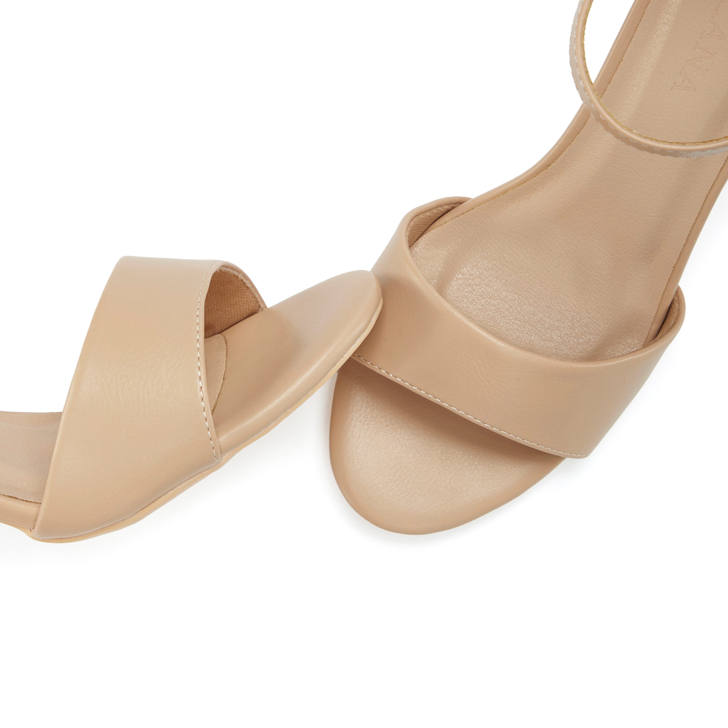 Lascana Highheel sandaaltjes Zomerschoen sandaal, riemzandalen VEGAN
