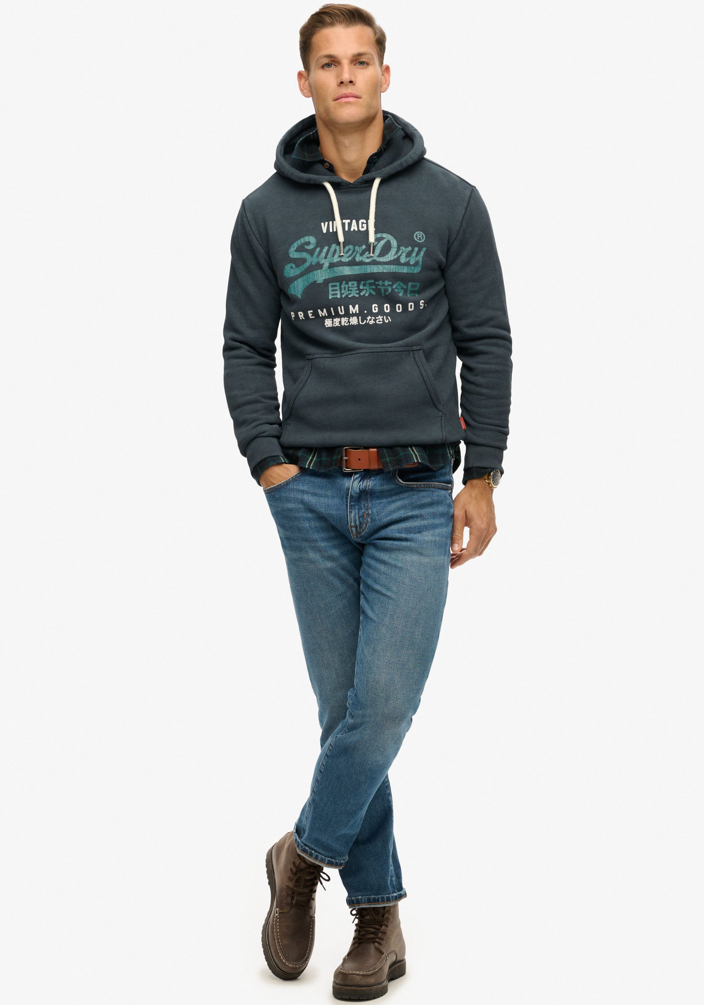 Superdry Hoodie DUO VINTAGE LOGO HOODIE