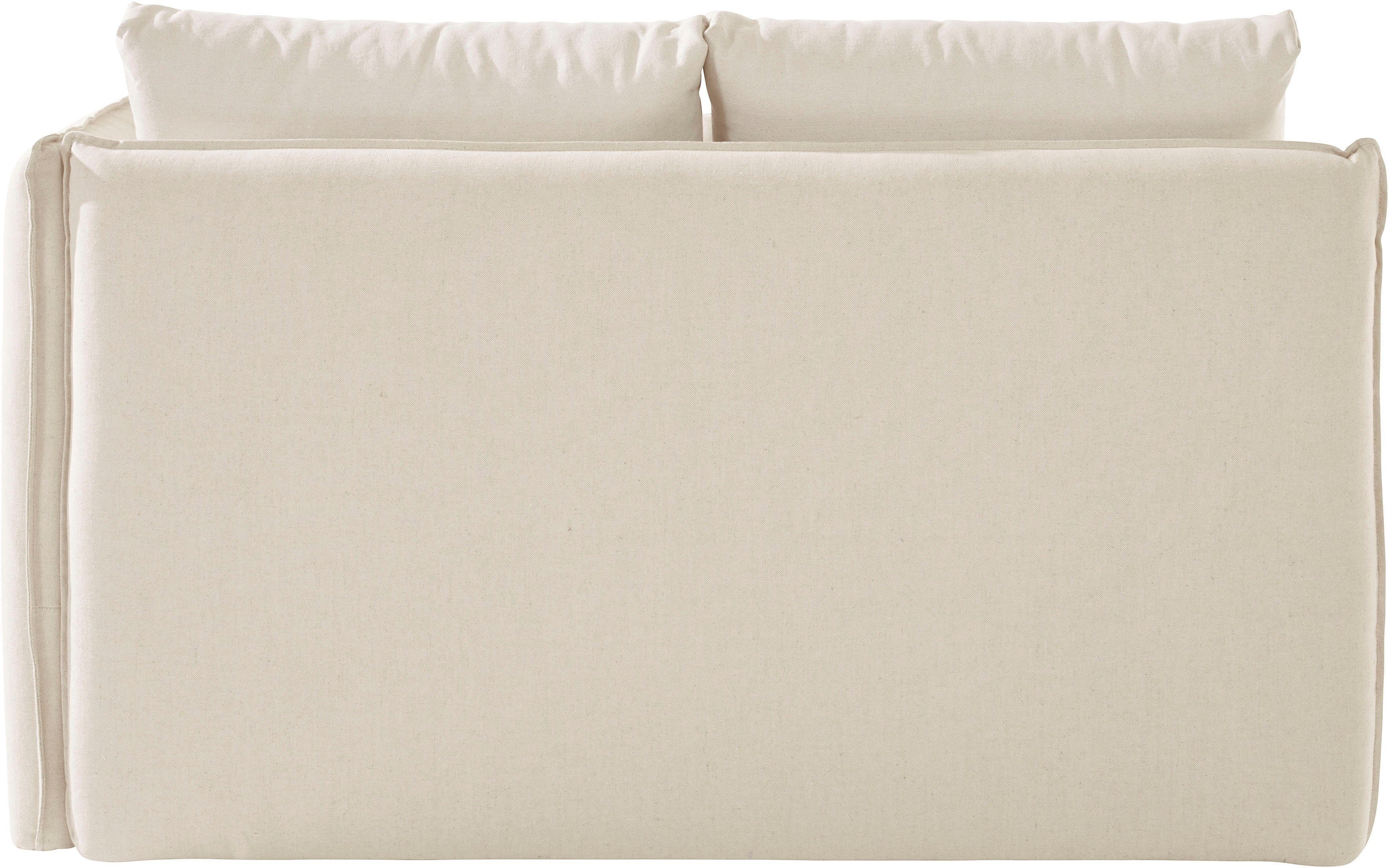 andas Ottomane Nöre Lounge-module - om zelf samen te stellen, breedte 138 cm, diepte 168 cm