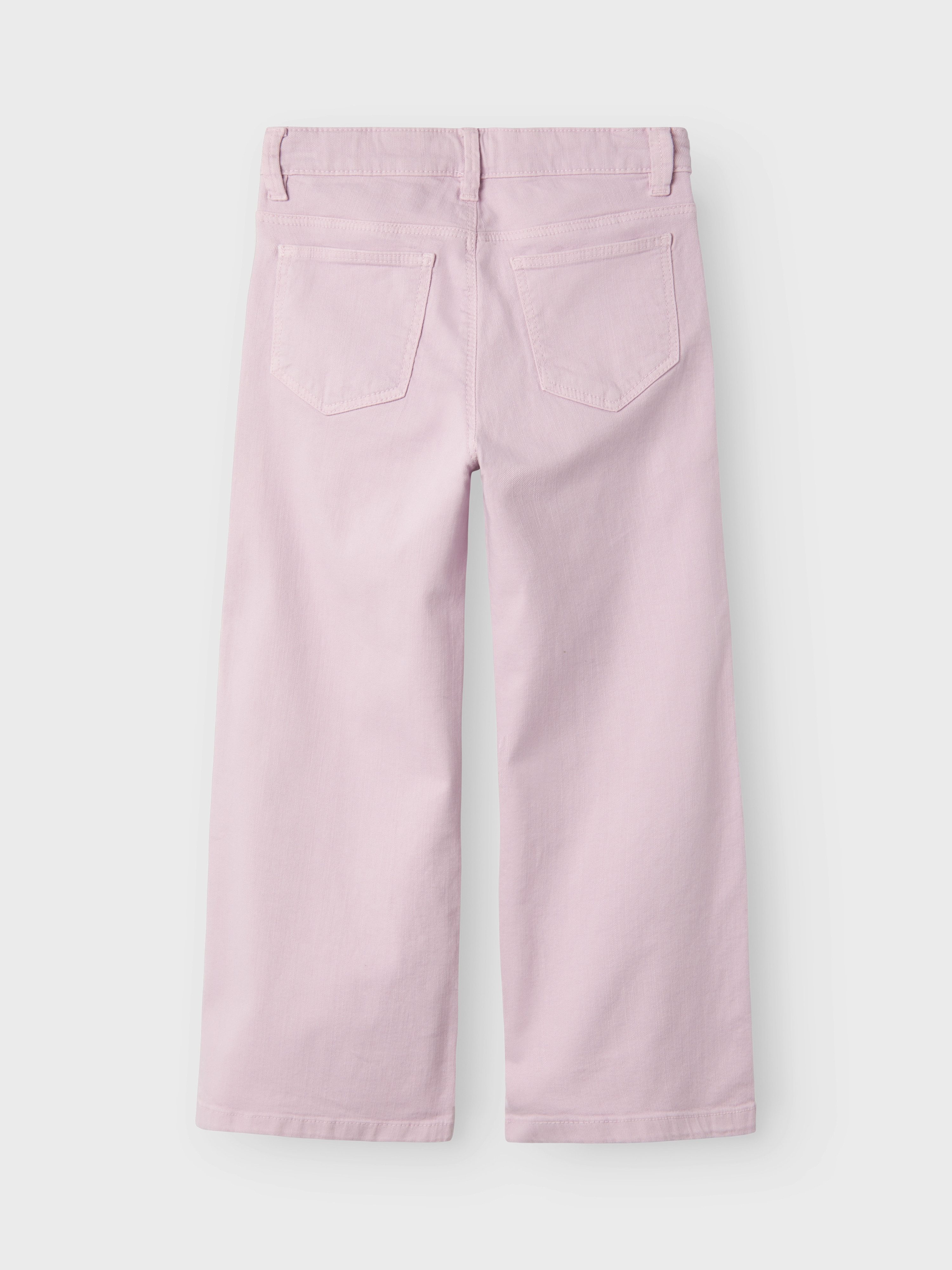 Name It Five-pocketsbroek NKFROSE WIDE TWI PANT 1115-TP NOOS