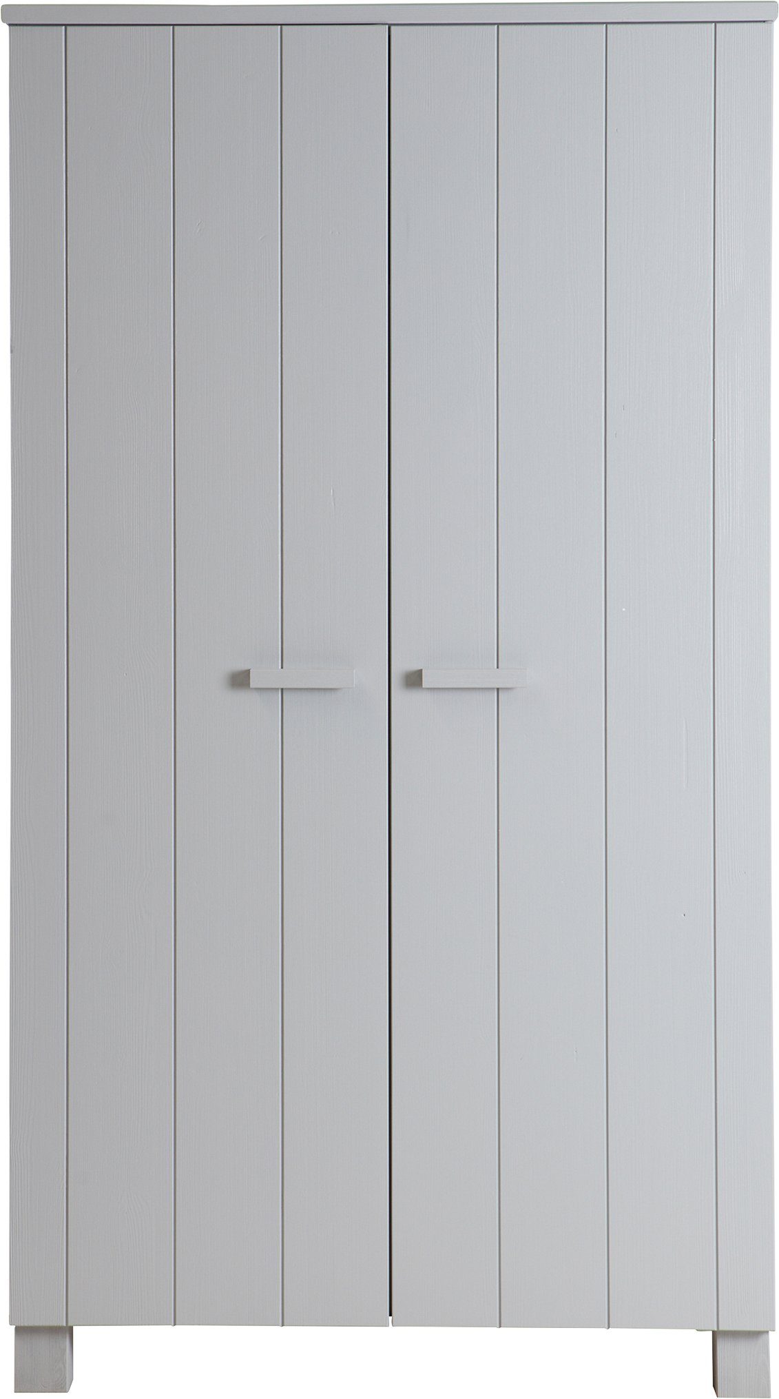 WOOOD Kledingkast Dennis met kledingstang, veel opbergruimte, b 111 cm x h 202 cm