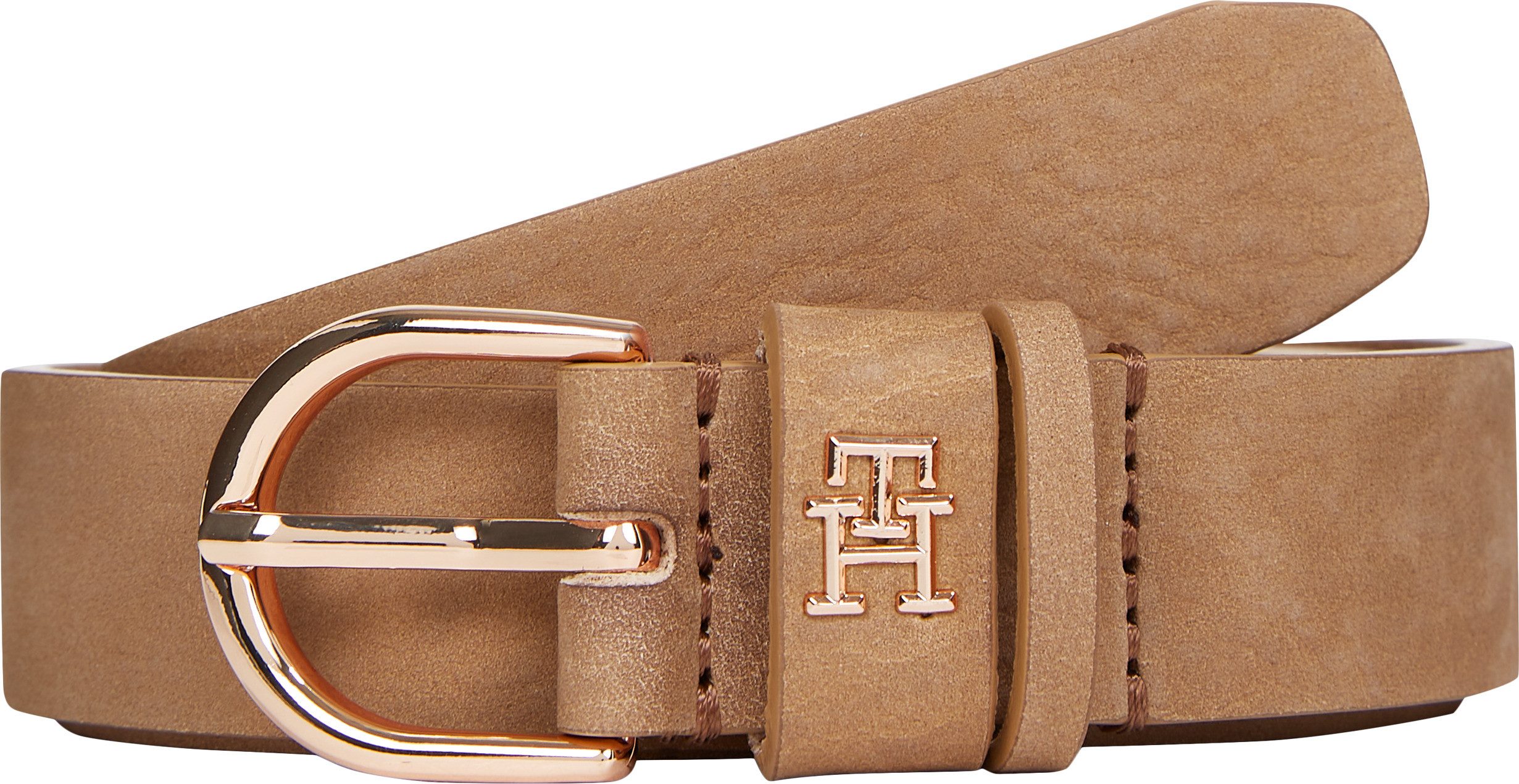 Tommy Hilfiger Leren riem ESSENTIAL EFFORTLESS 2.5 NUBUCK
