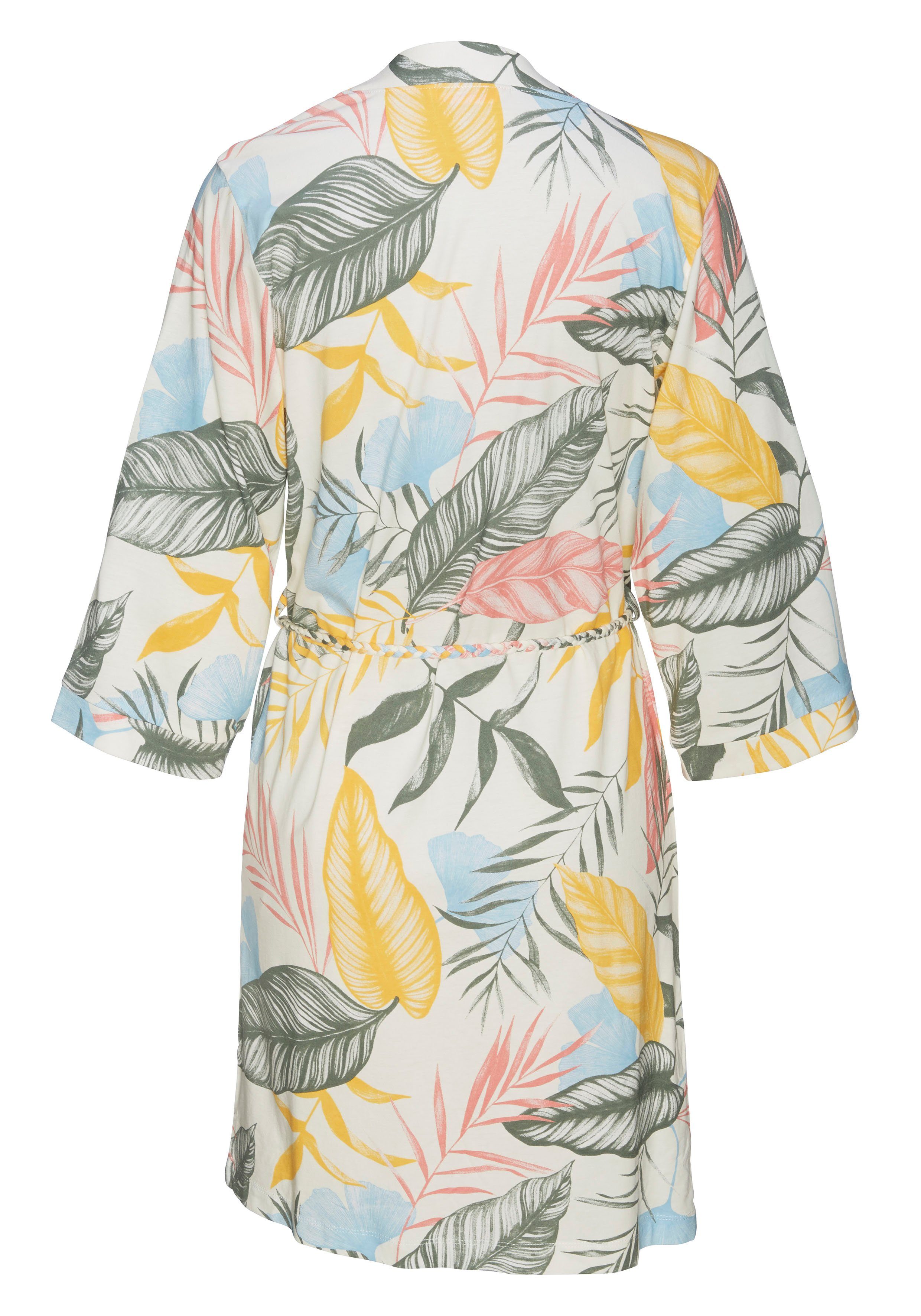 Vivance Dreams Kimono uni of met bloemendruk