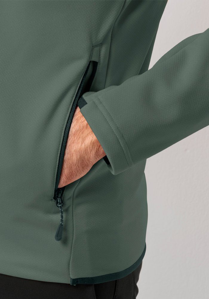 Jack Wolfskin Fleecejack ALPGRAT HOODED FZ M