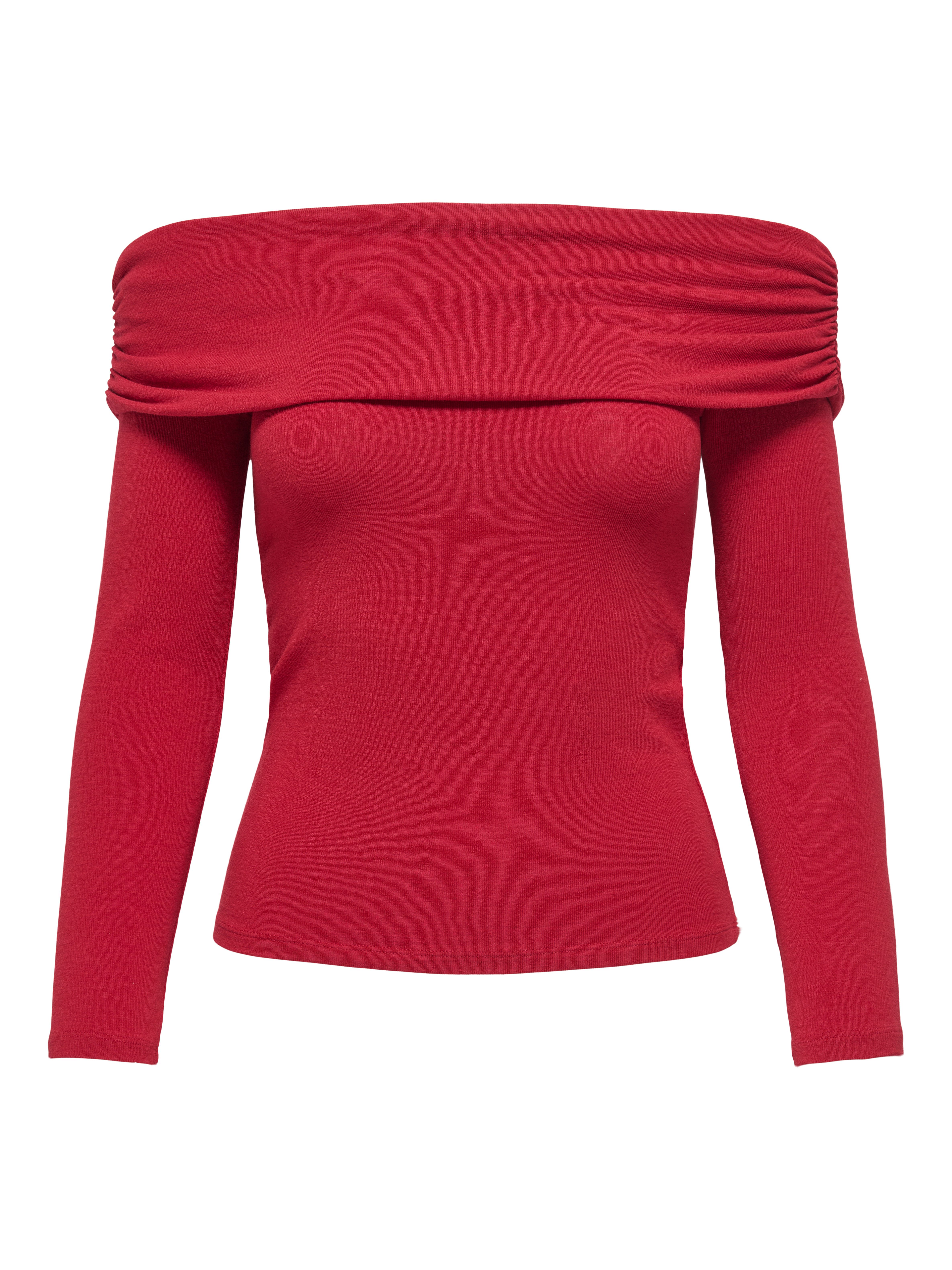 Only Shirt met lange mouwen ONLGLAMOUR L/S OFF SHOULDER TOP CC JRS