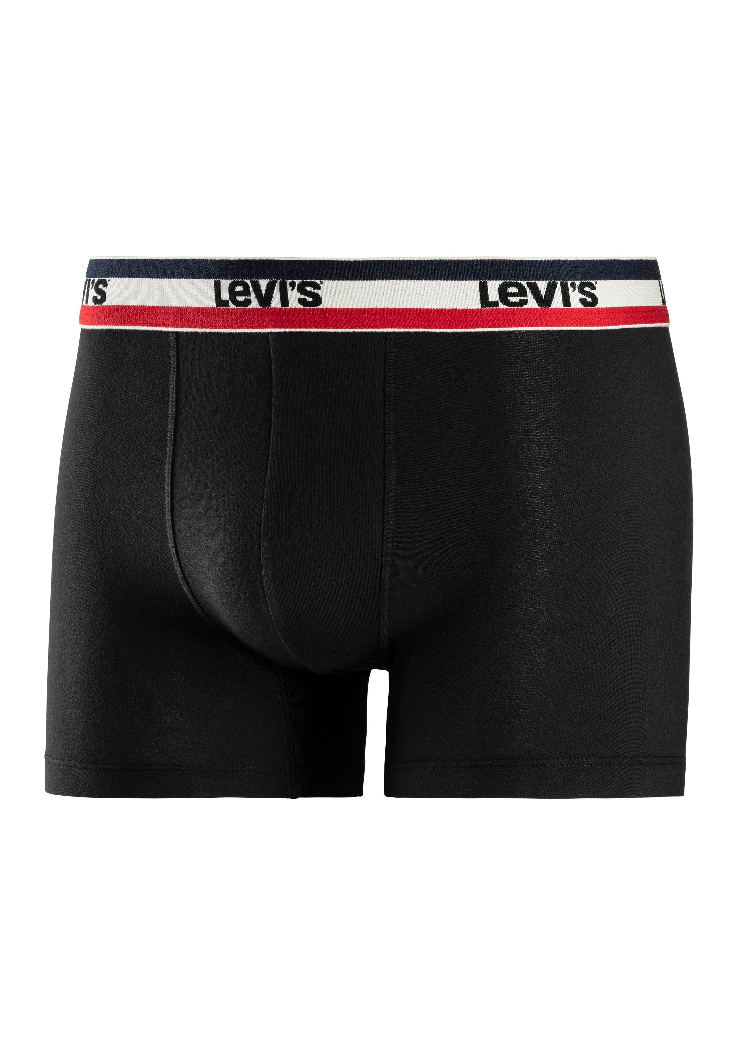 Levi's® Boxershort met contrasterend logo-tailleband (3 stuks)