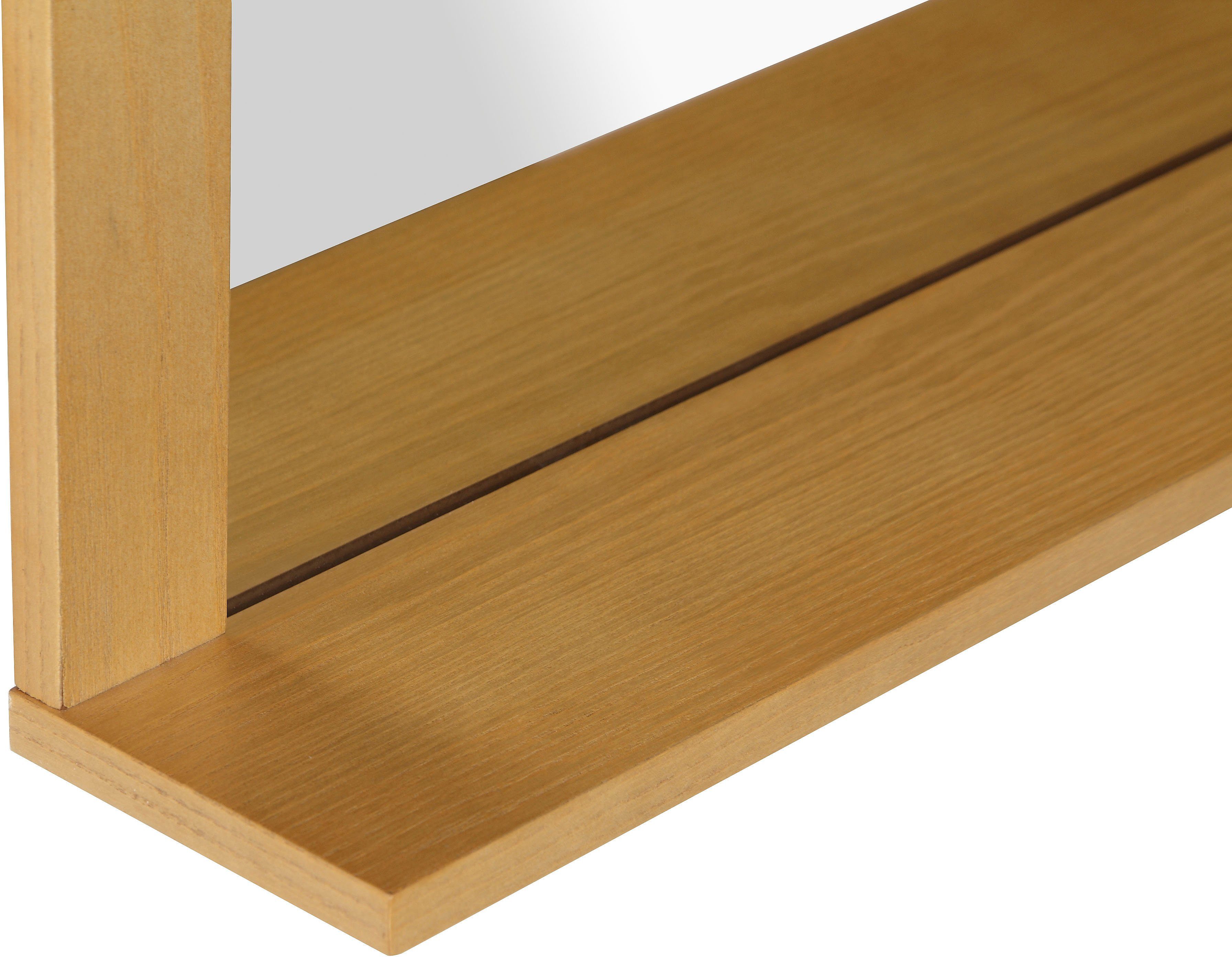 welltime Badspiegel Falun Badkamerspiegel met planchet, breedte 55 cm