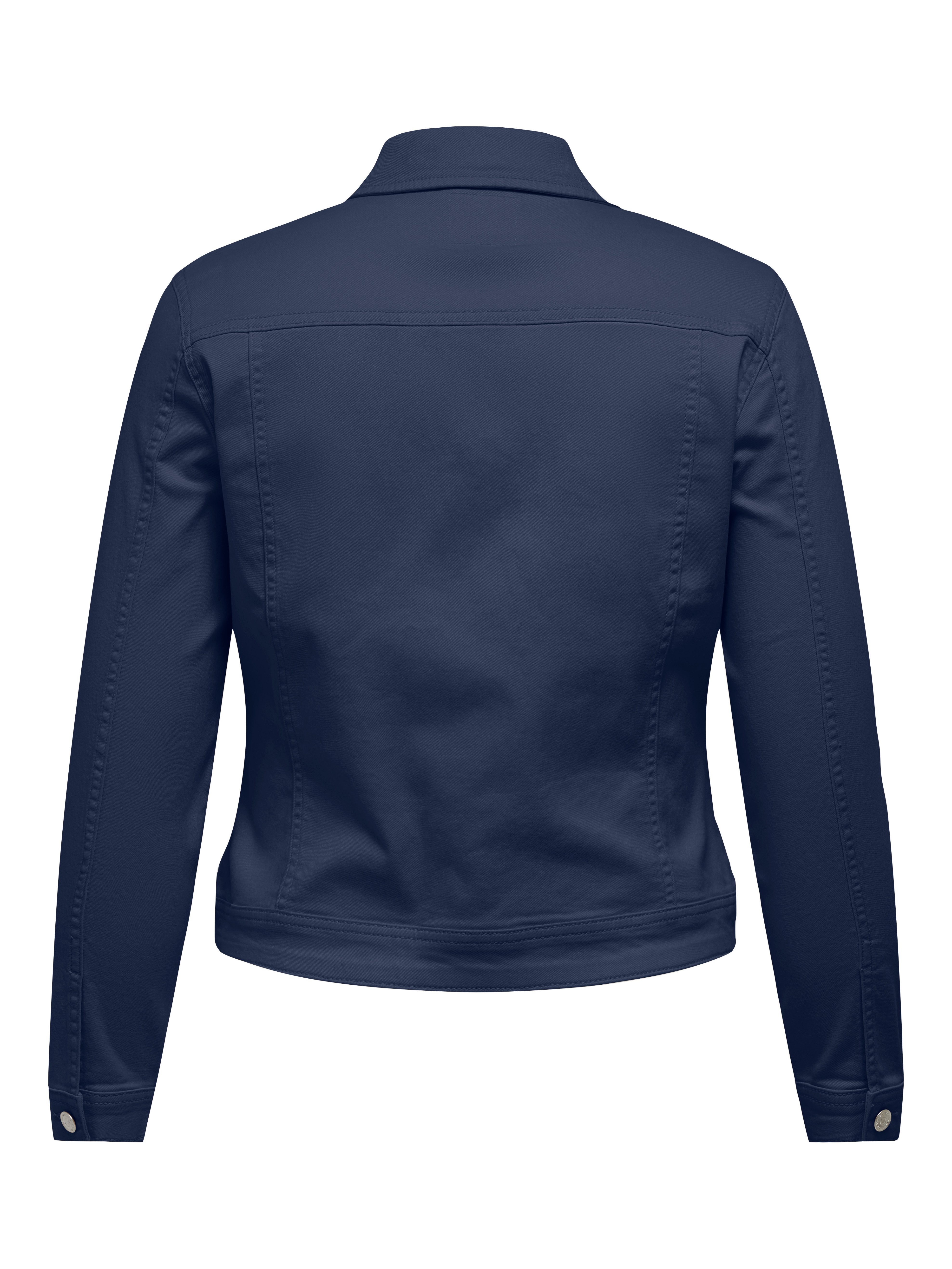 ONLY CARMAKOMA Jeansjack CARWESPA COLOUR DENIM JACKET DNM