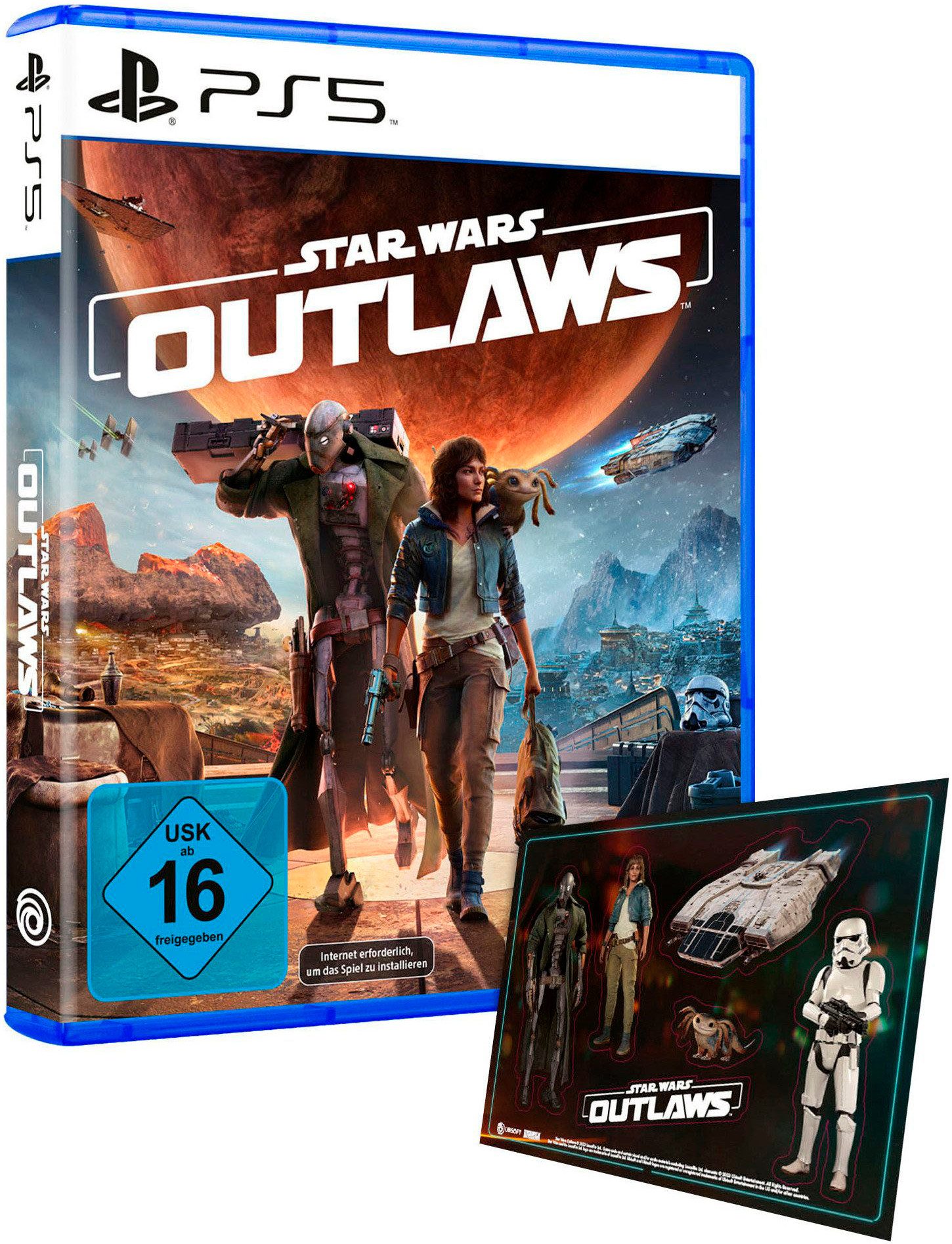 PlayStation 5 Gameconsole Disk Edition (Slim) + Star Wars Outlaws