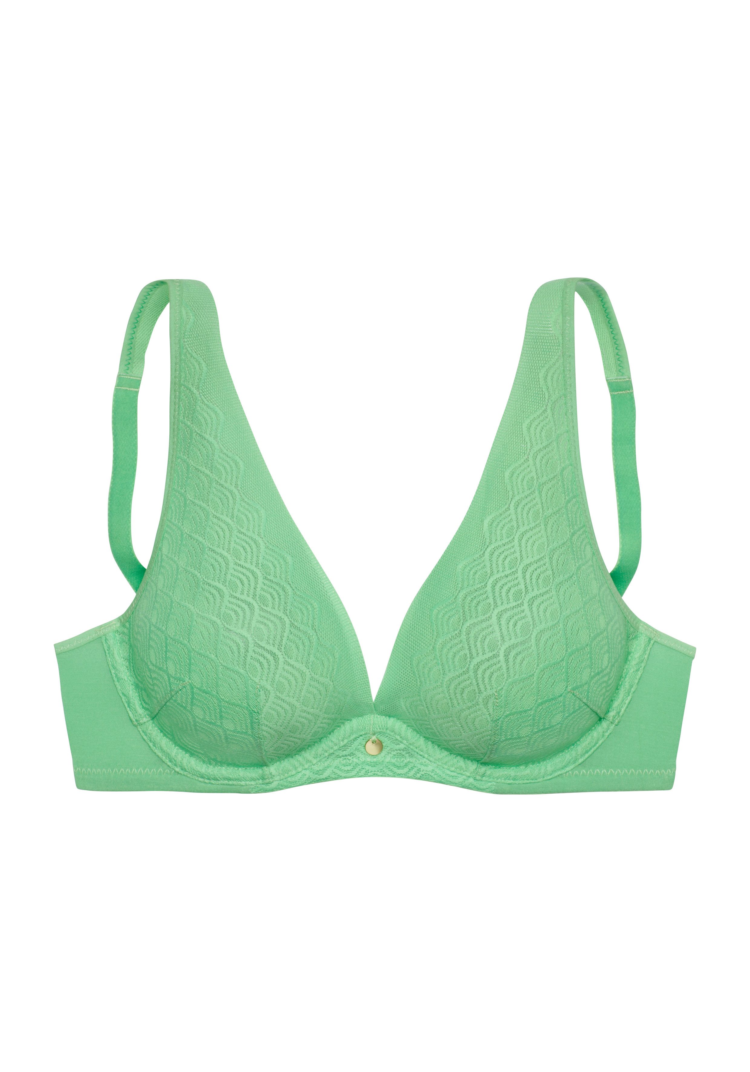 Lascana Beugel-bh in high-apex snit met extra platte randen, lingerie