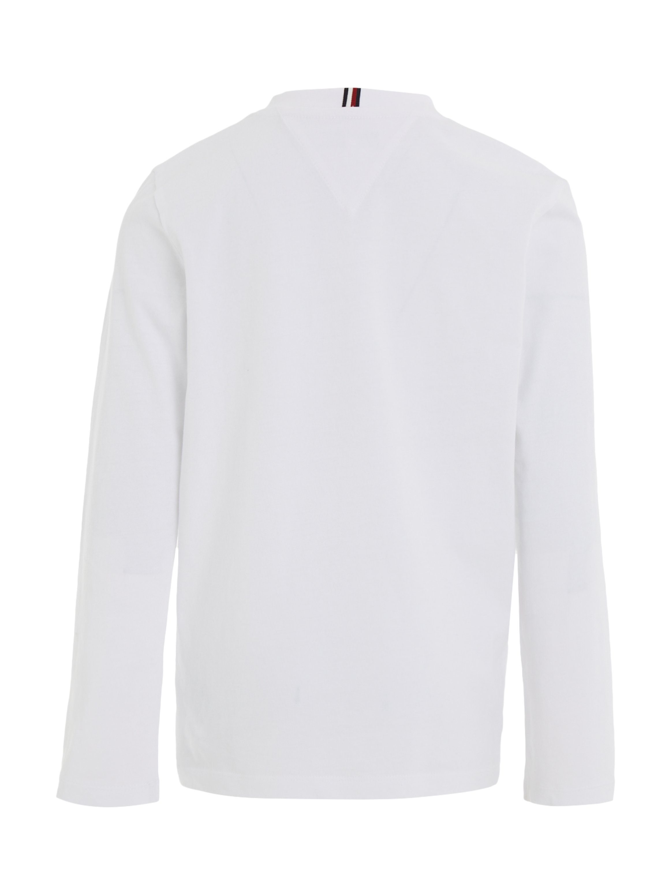 Tommy Hilfiger Shirt met lange mouwen ESSENTIAL TEE L/S met een logo-opschrift