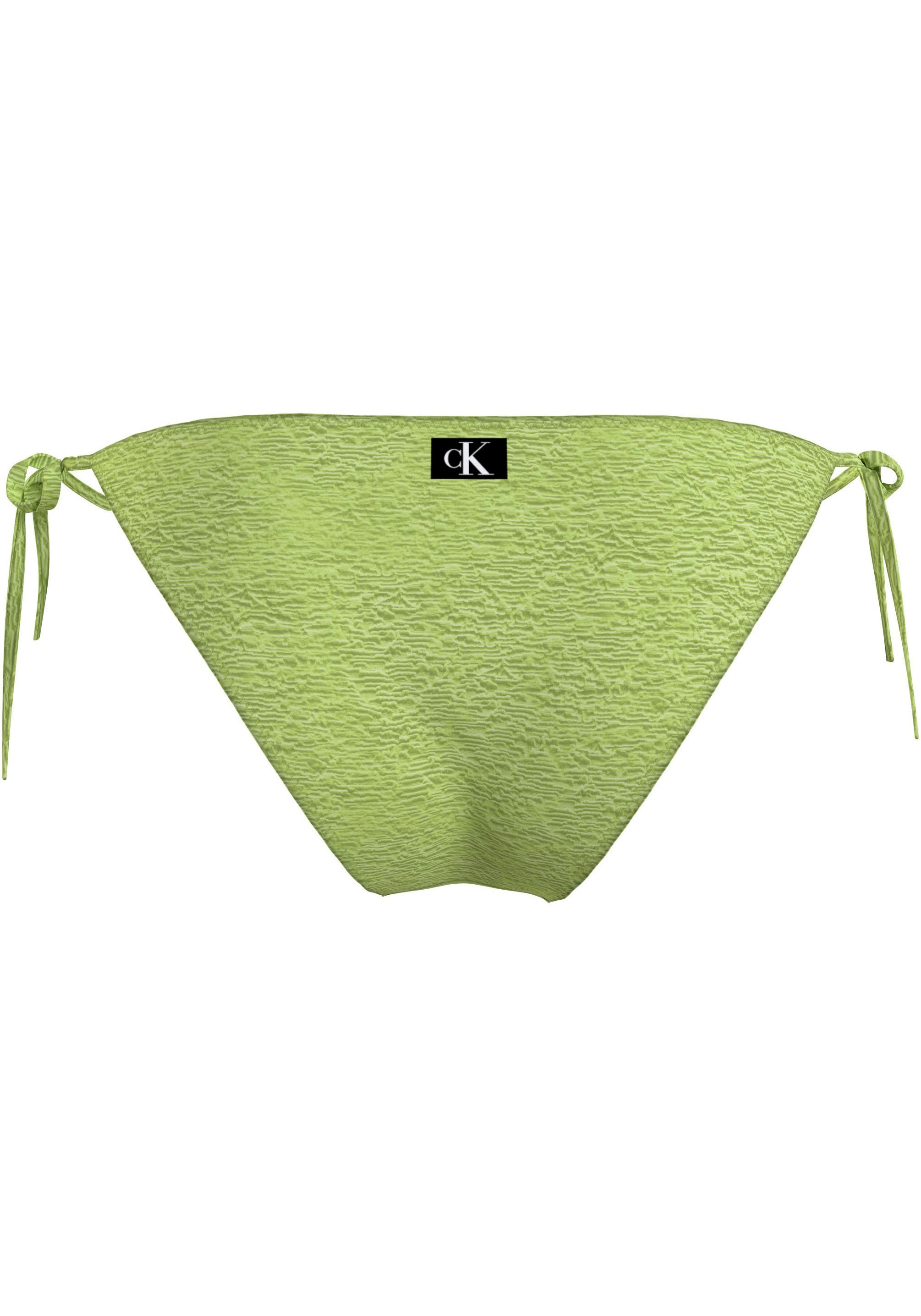 Calvin Klein Swimwear Bikinibroekje STRING SIDE TIE BIKINI