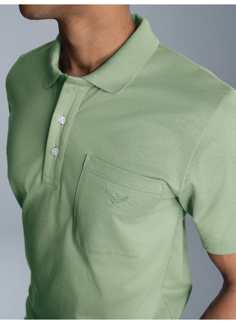 Trigema Poloshirt TRIGEMA Poloshirt (1-delig)