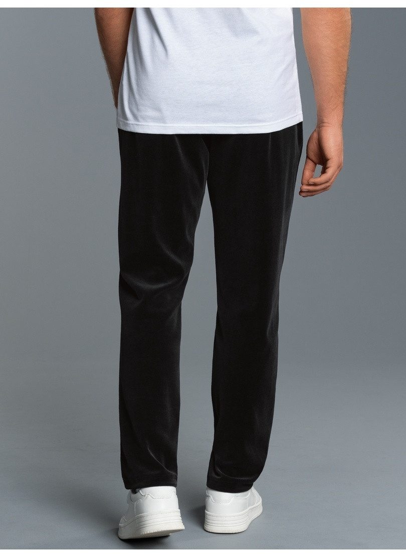 Trigema Jerseybroek TRIGEMA nicki broek met praktische ingreepzakken (1-delig)