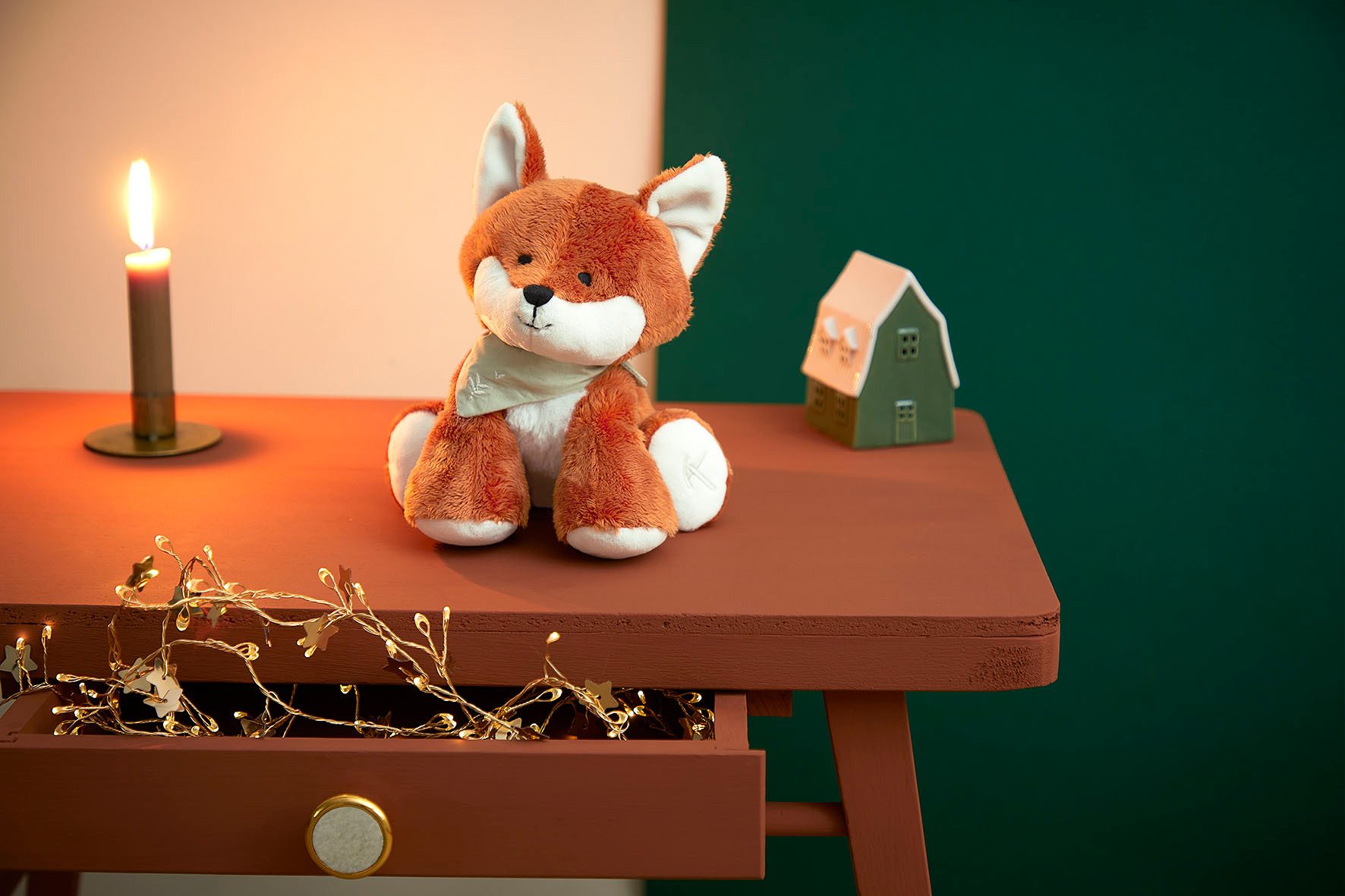Kaloo Knuffelbeest Les Amis Fuchs, 17 cm