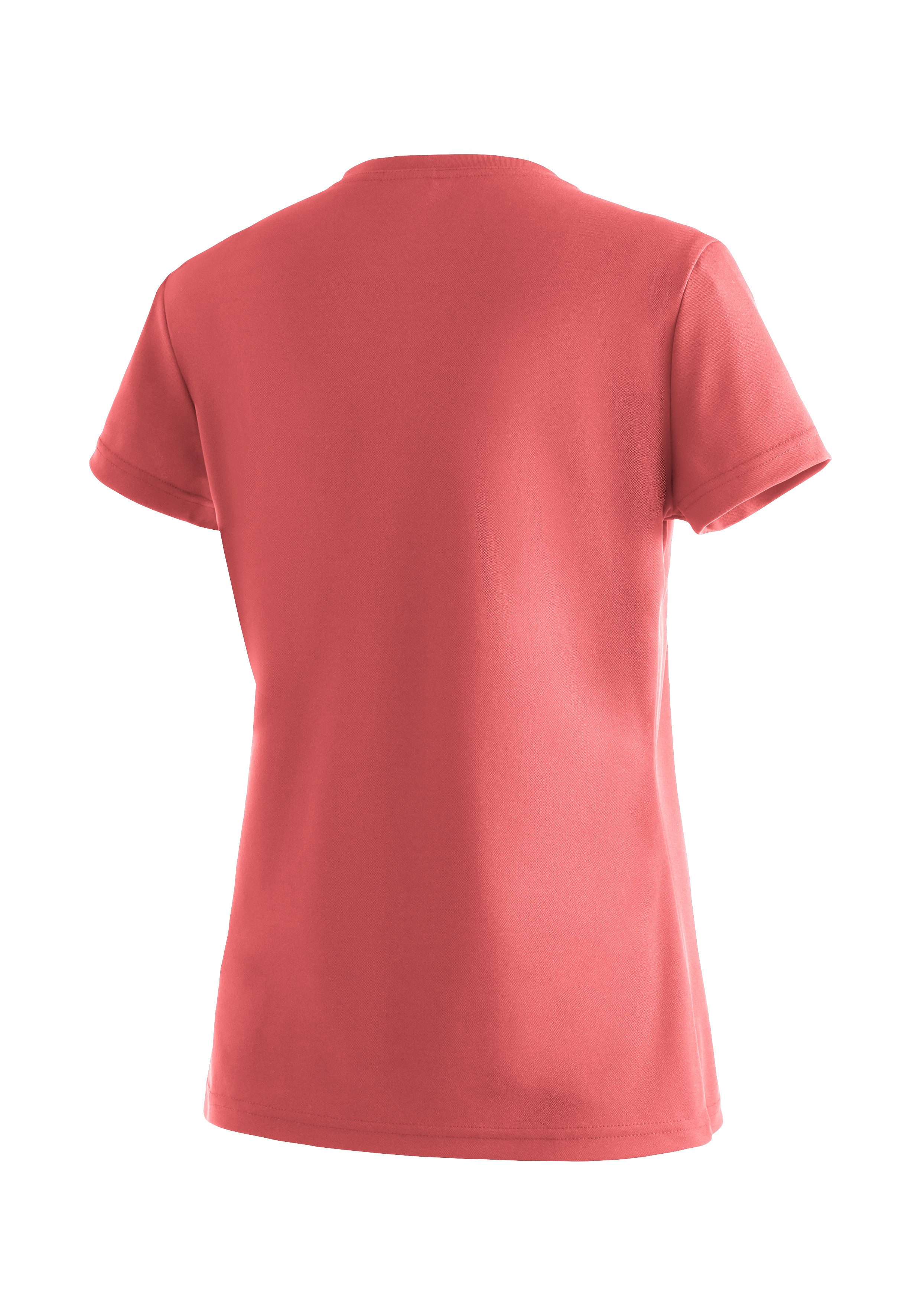 Maier Sports Functioneel shirt Trudy Dames-T-shirt, shirt met korte mouwen voor wandelen en vrije tijd
