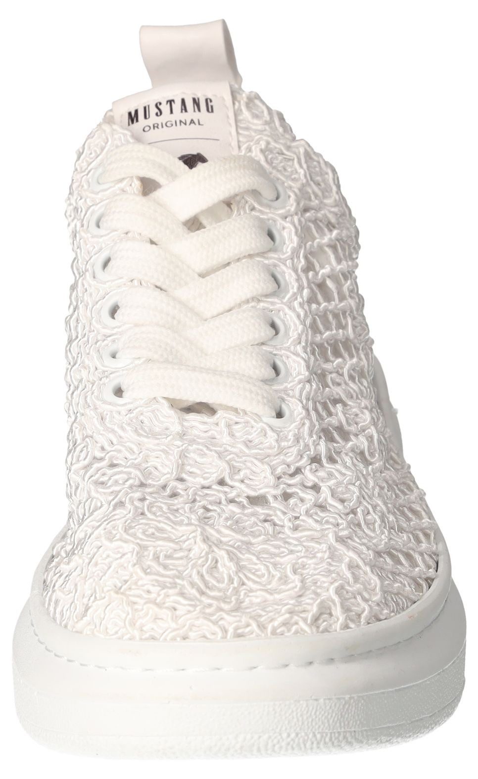 Mustang Shoes Sneakers , plateausneaker, veterschoen met sleehak