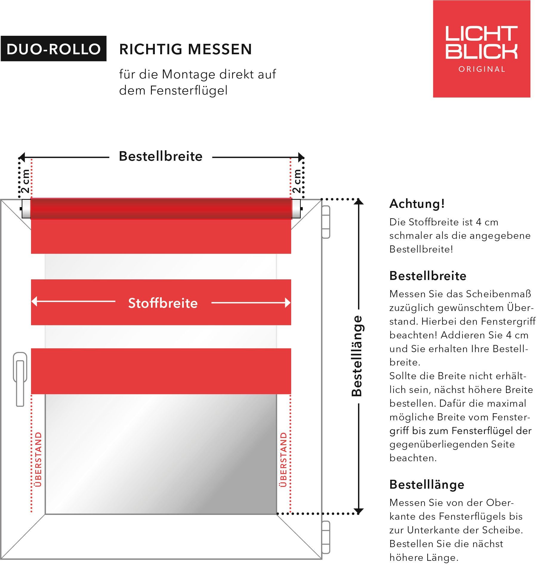LICHTBLICK Duo-rolgordijn Duo rolgordijn motief hortensia (1 stuk)