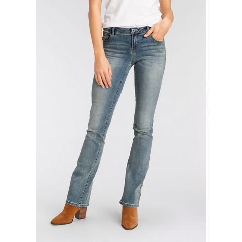 Arizona NU 20% KORTING:  Bootcut jeans Ultra Stretch Mid-Waist