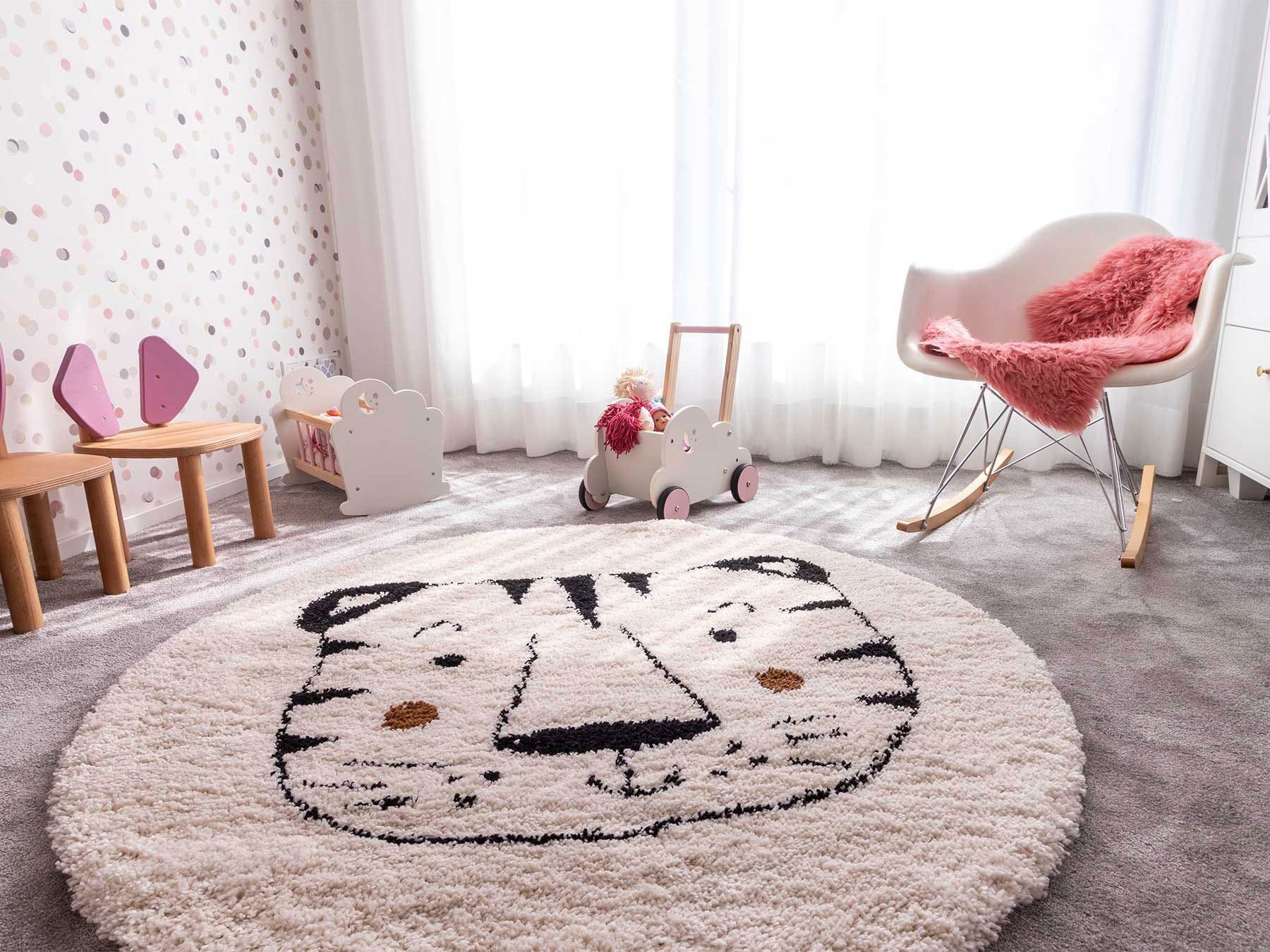 Primaflor-Ideen in Textil Kindervloerkleed NOMAD - Whiter Tiger