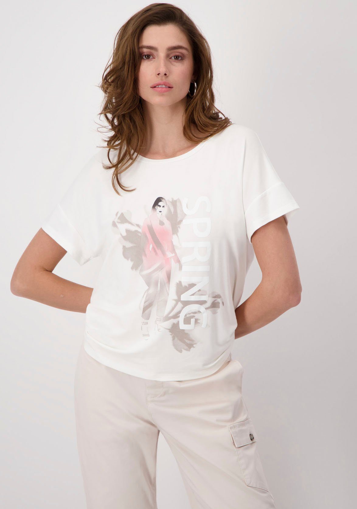 Monari T-shirt met frontprint