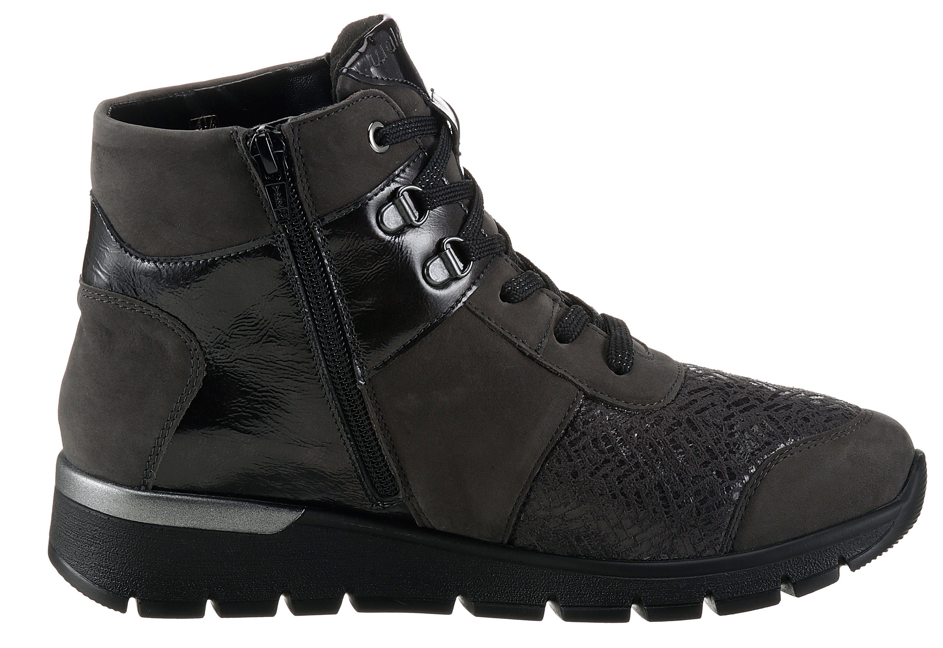 Waldläufer Hoge veterschoenen K-RAMONA-Soft in orthotritt-uitvoering en k-wijdte (=extra wijd)