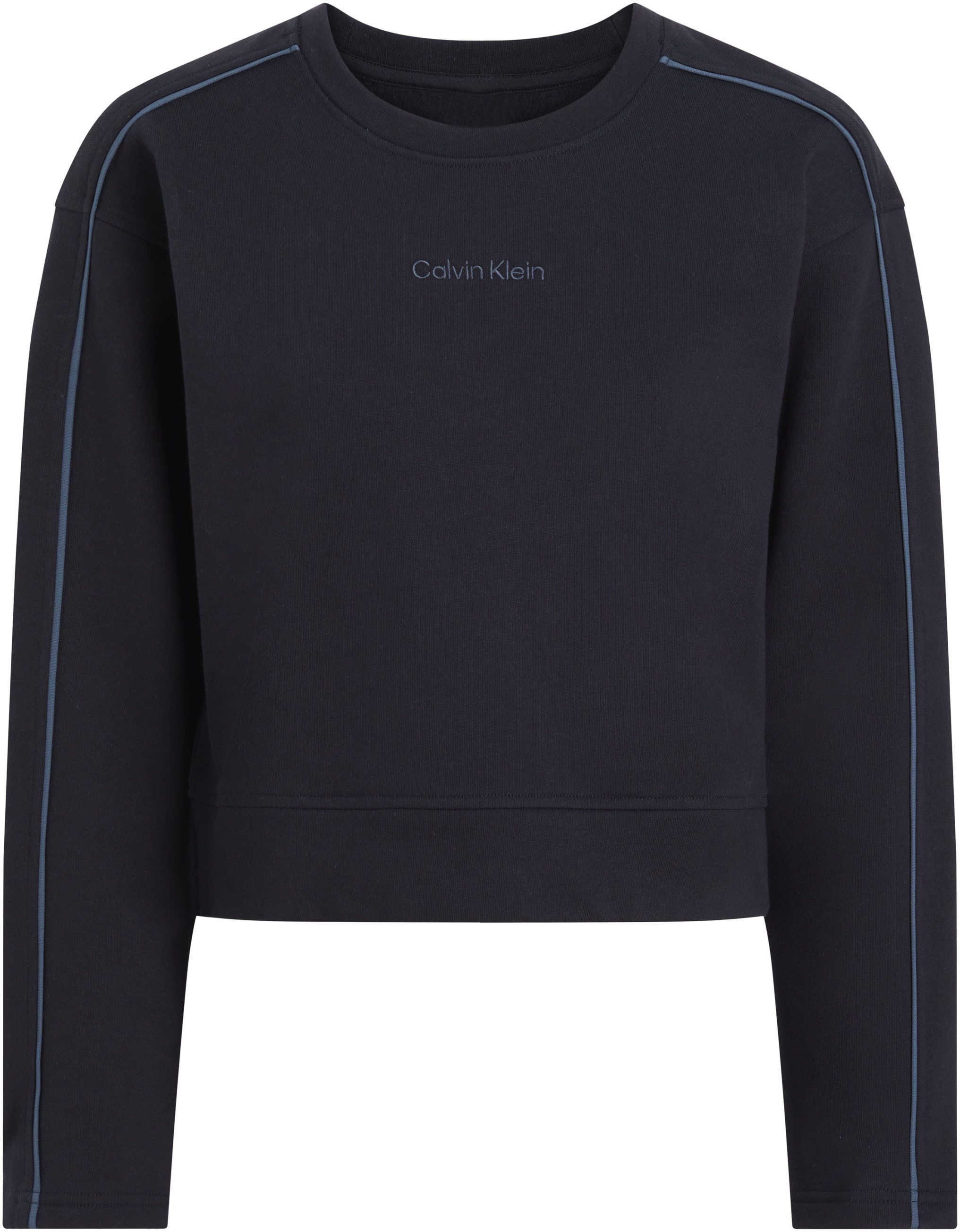 Calvin Klein Sweatshirt CREW PULLOVER met contraststrepen