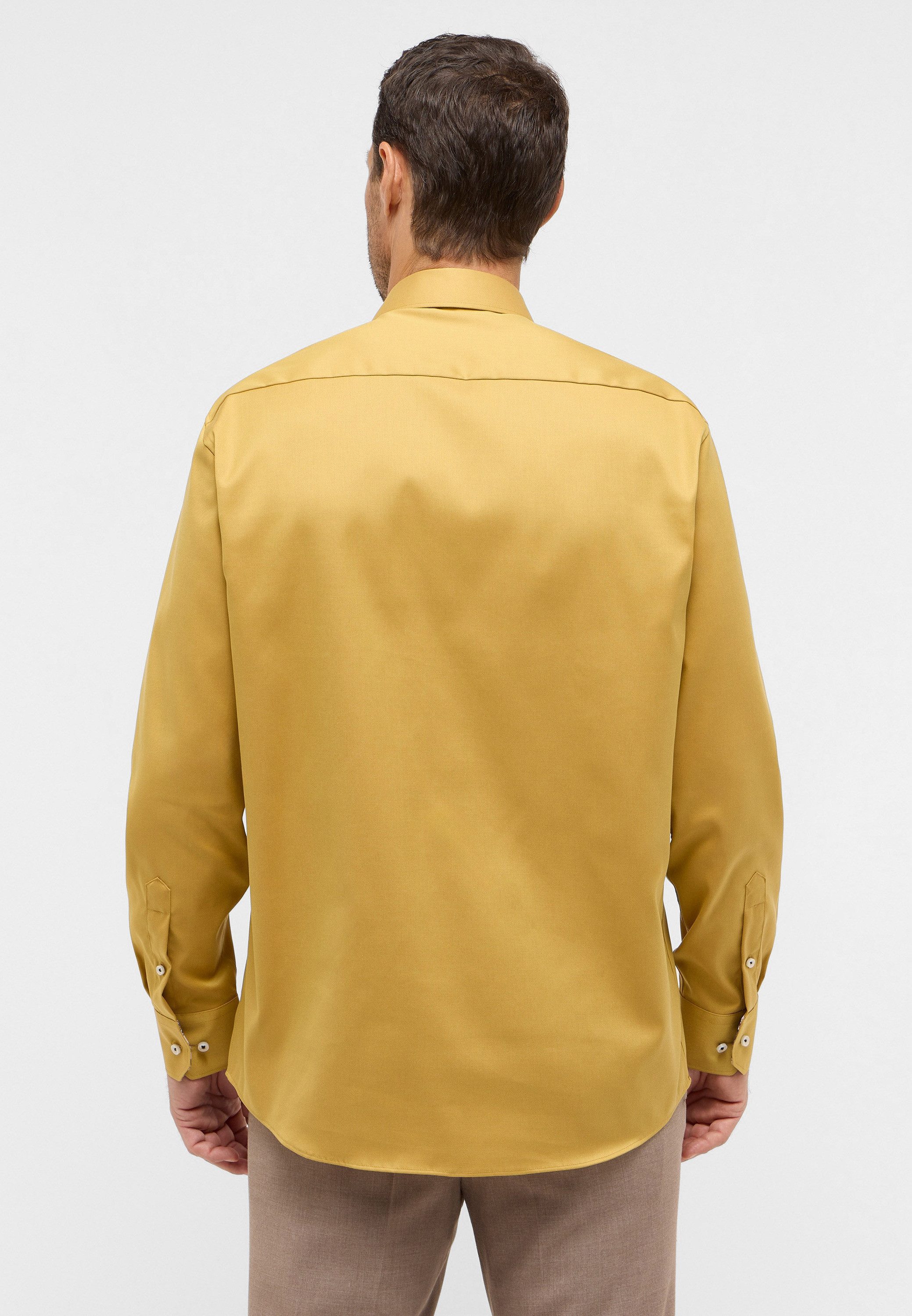 Eterna Overhemd met lange mouwen Comfort fit NON IRON (strijkvrij)