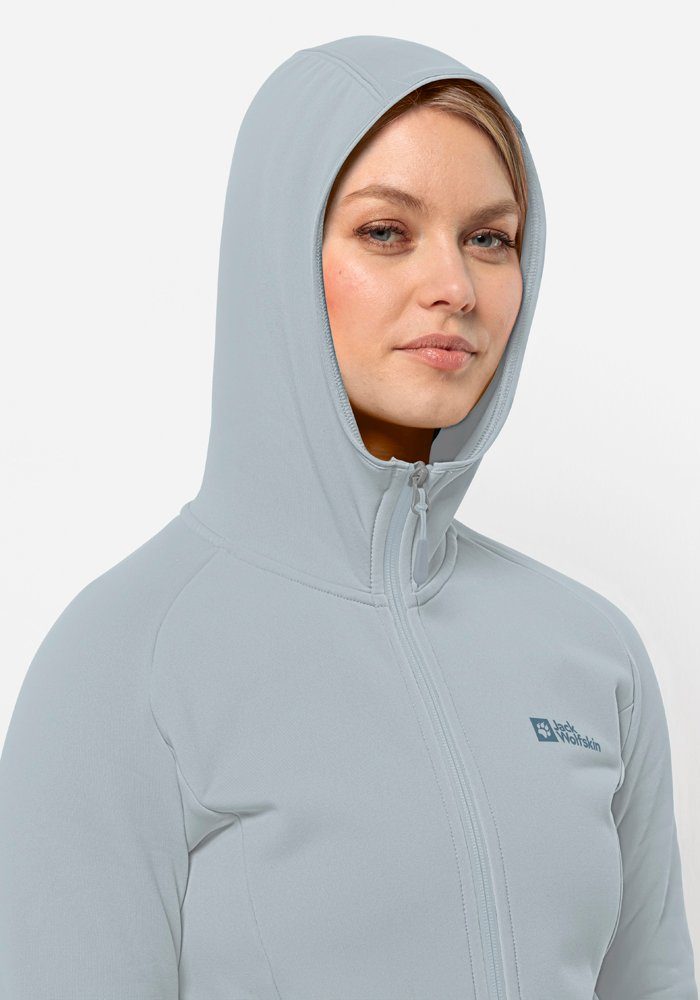Jack Wolfskin Fleecejack BAISELBERG HOODED FZ W