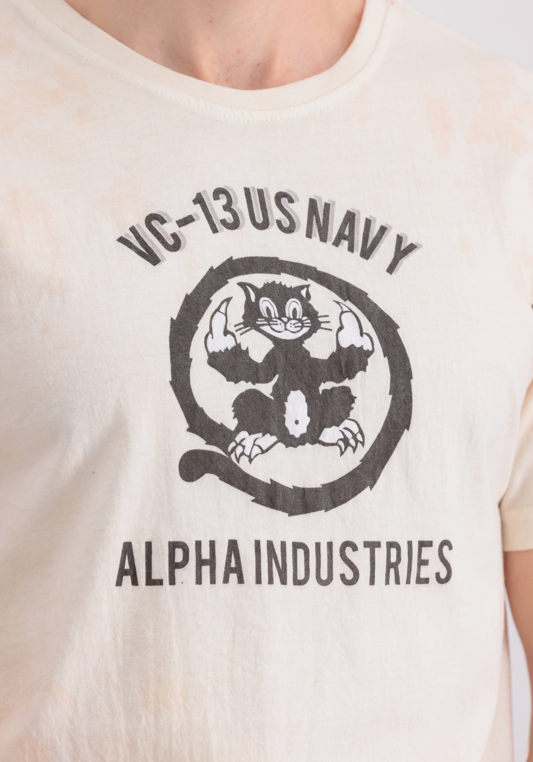 Alpha Industries T-shirt Men T-Shirts USN Cat T